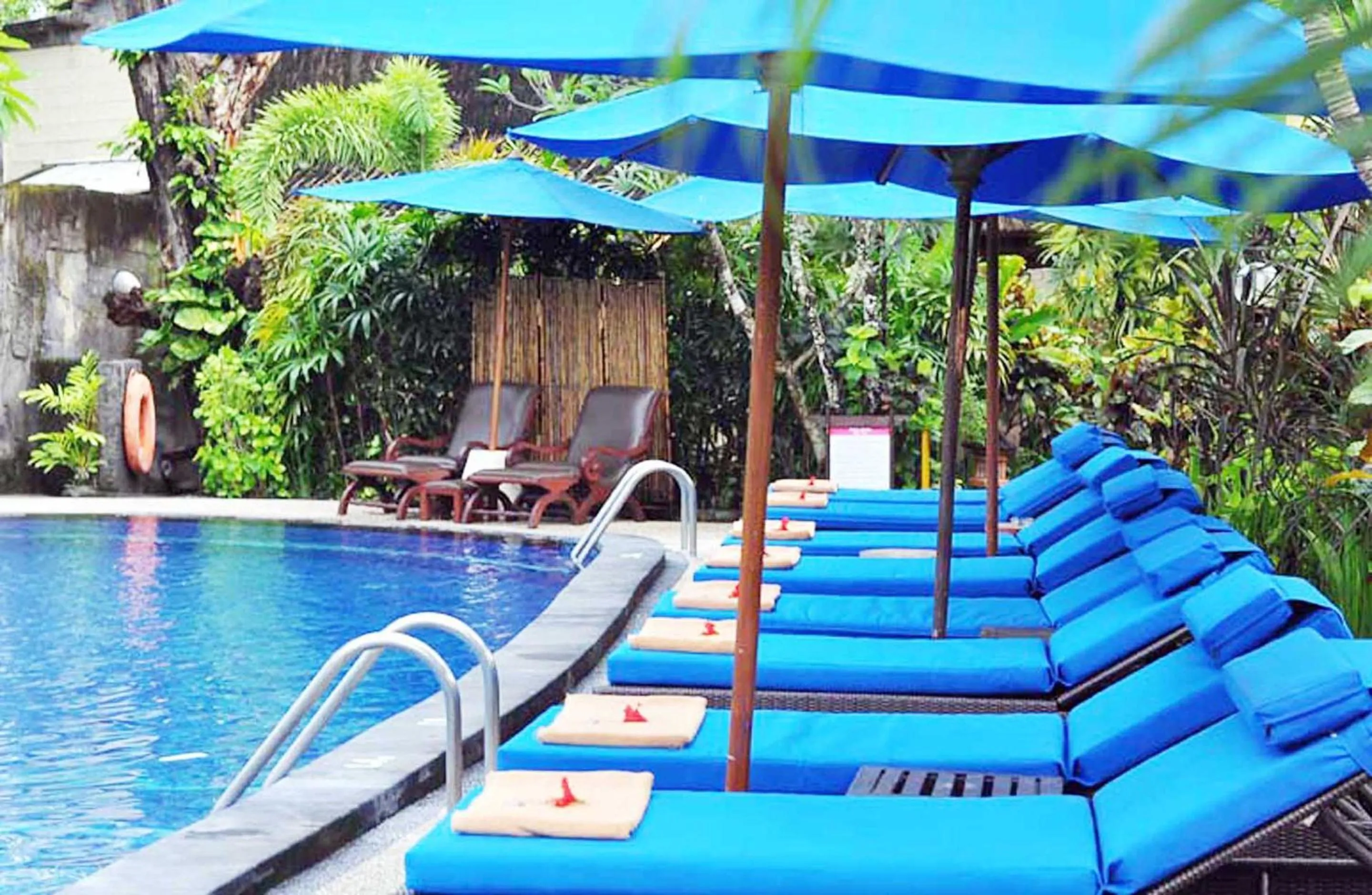 Pool view in Puri Dewa Bharata Hotel & Villas