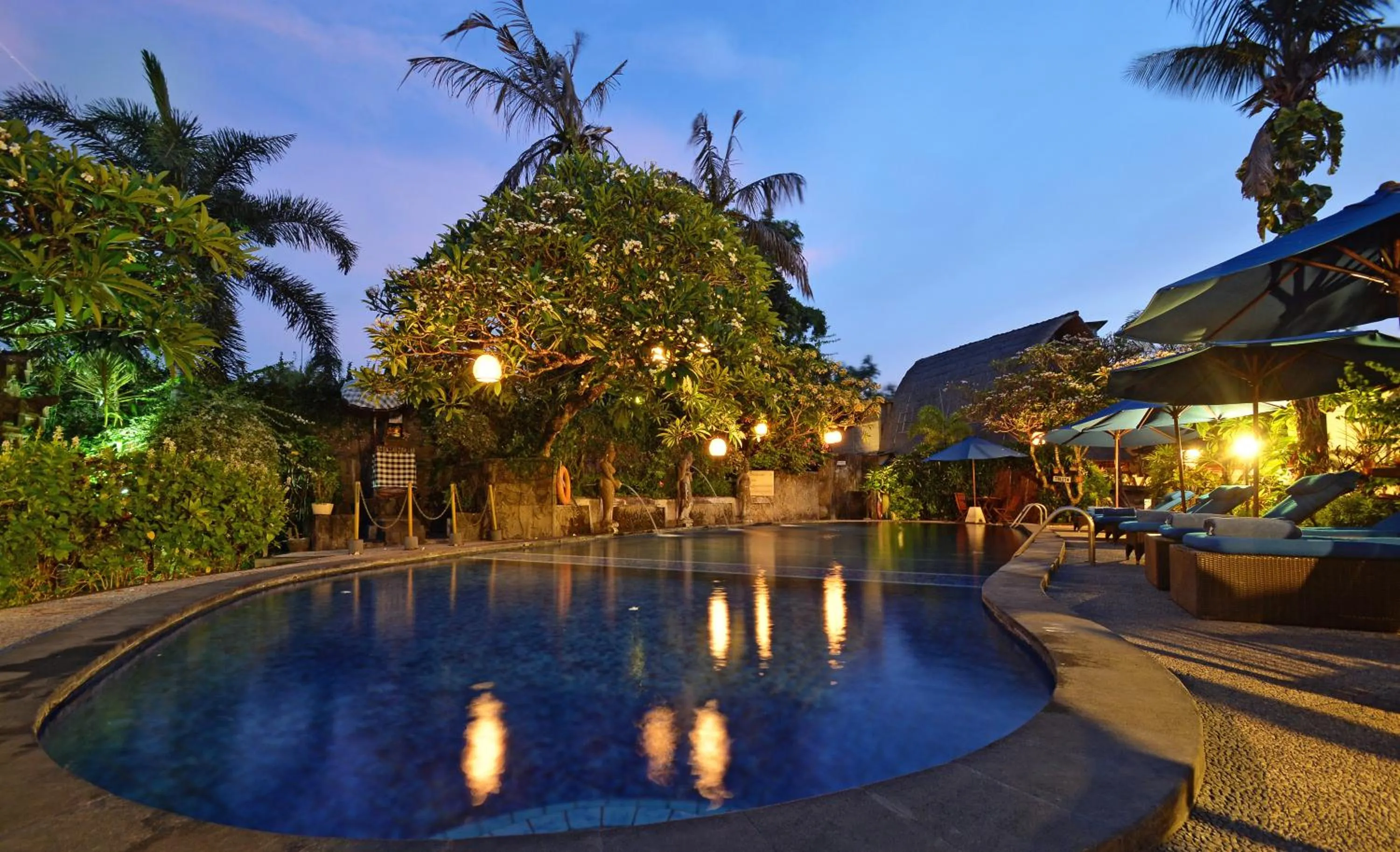 Swimming pool in Puri Dewa Bharata Hotel & Villas