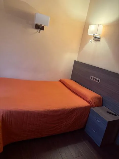 Bed in Hotel Rural Las Palmeras Muskiz