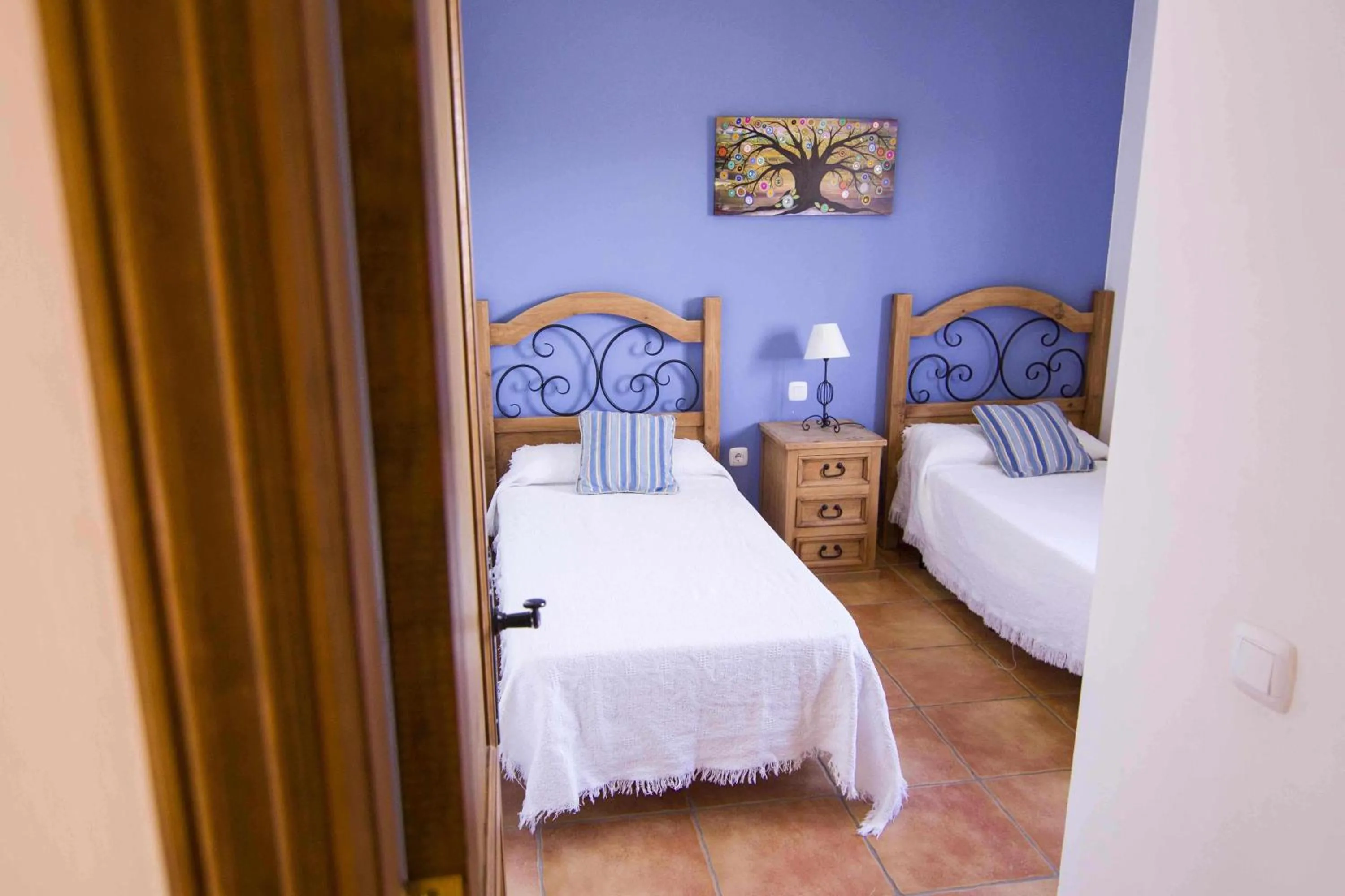Bed in Anju Villas Villas Vistas del Mar