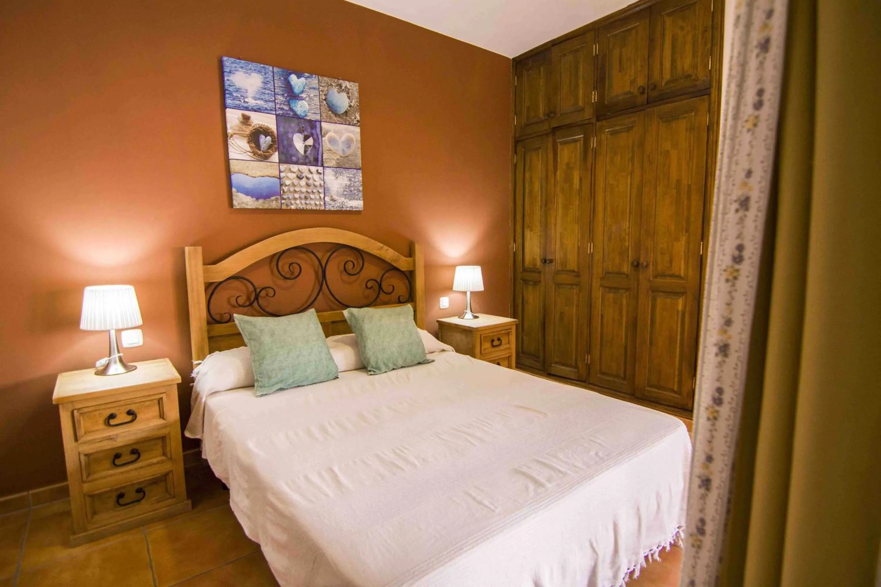 Bed in Anju Villas Villas Vistas del Mar