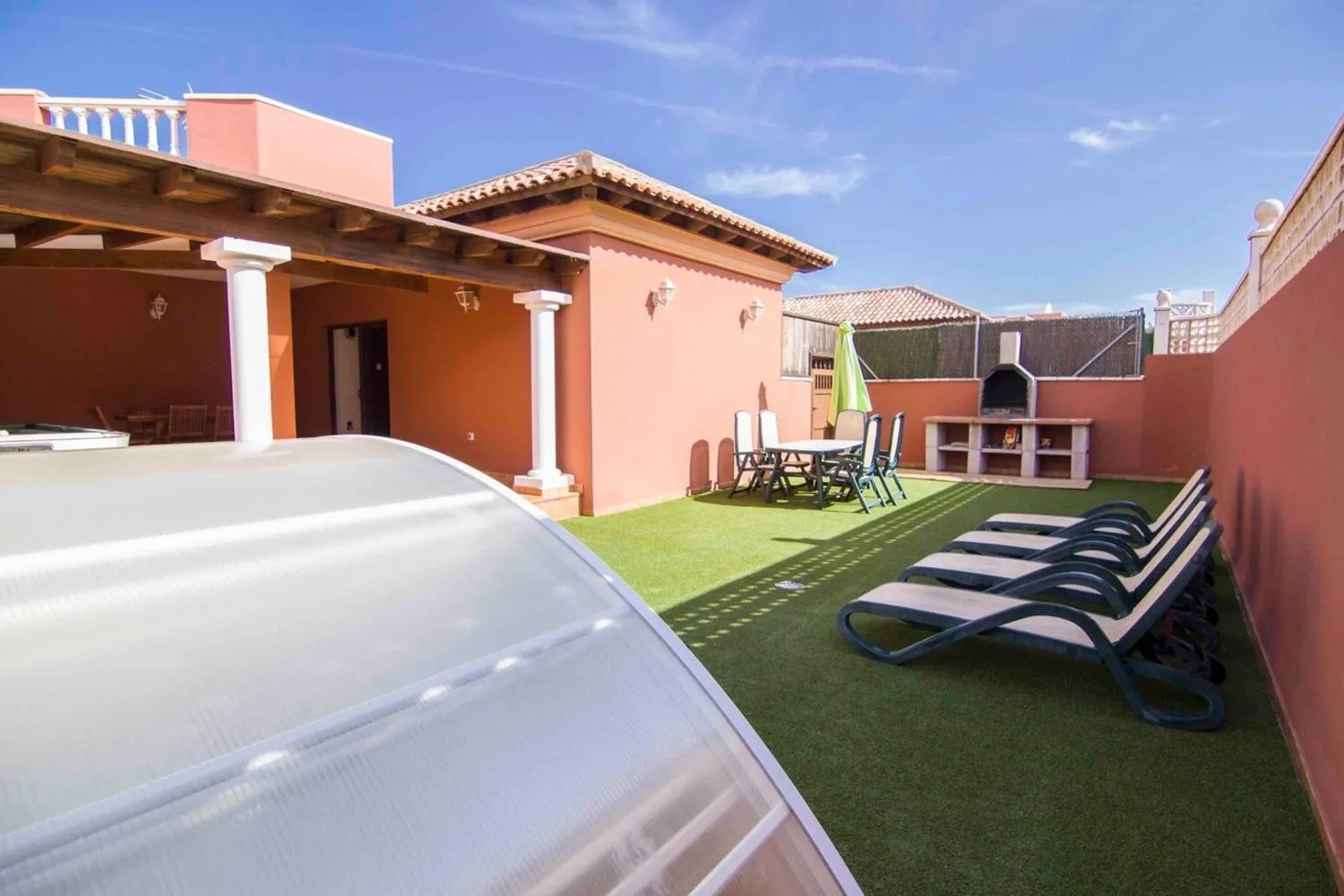 Patio in Anju Villas Villas Vistas del Mar