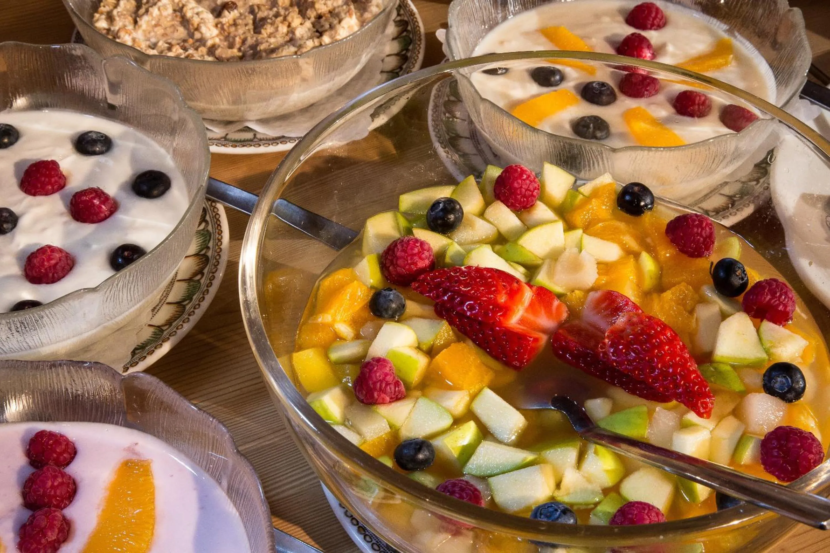 Continental breakfast in Hotel Cheminee