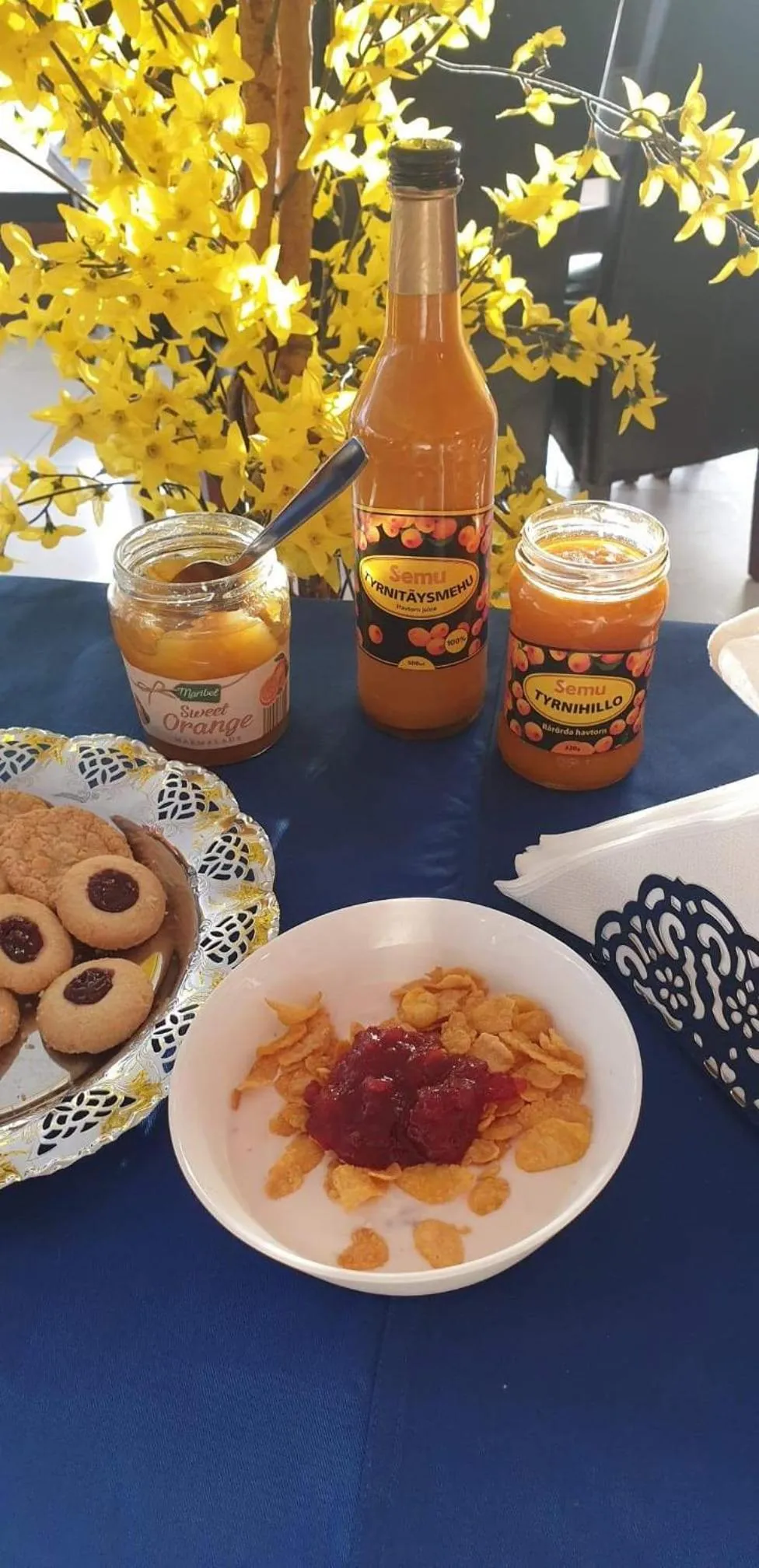 Food and drinks in Hotell Skinnargården