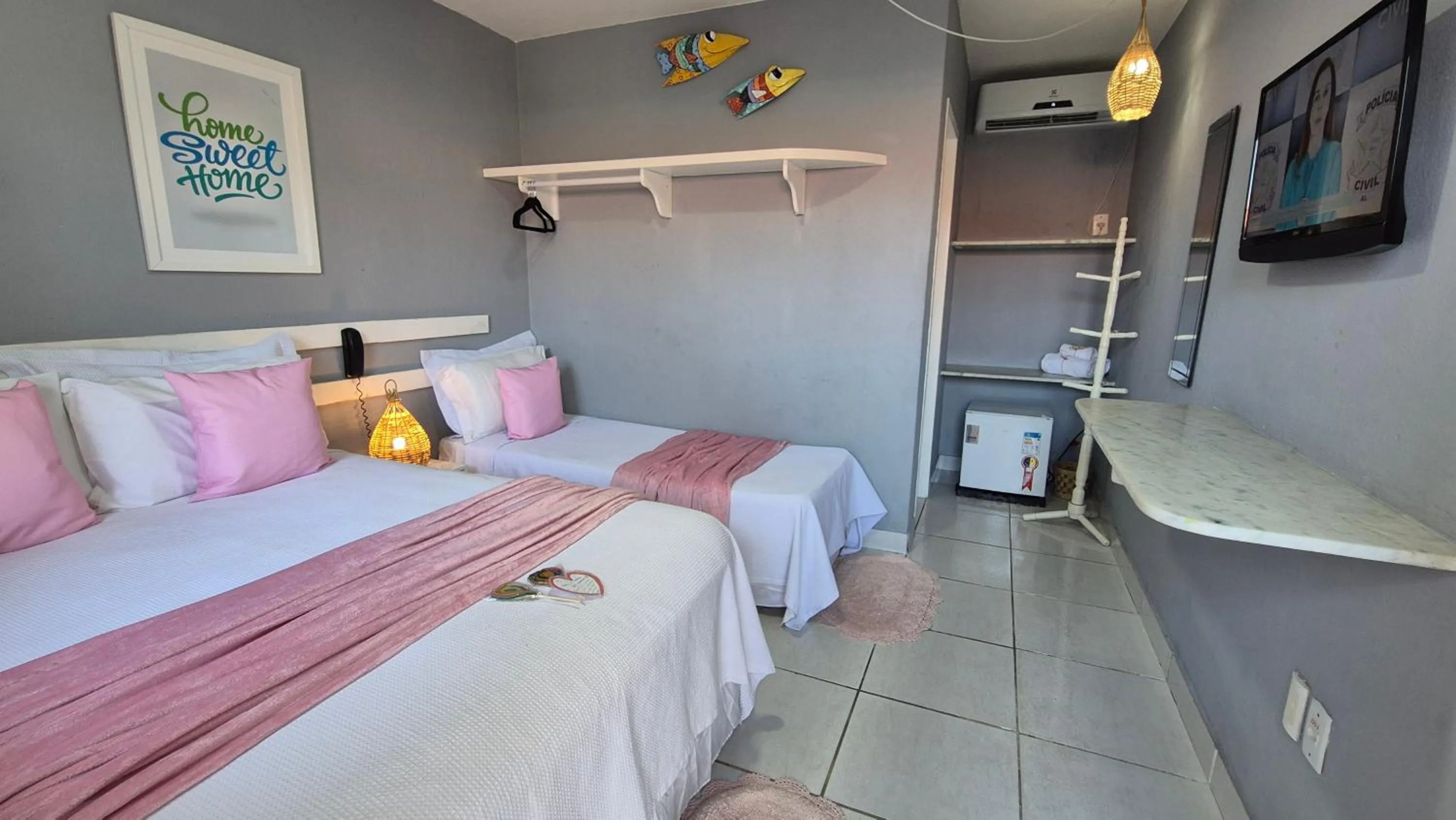 Bedroom, Bed in Pousada America do Sol