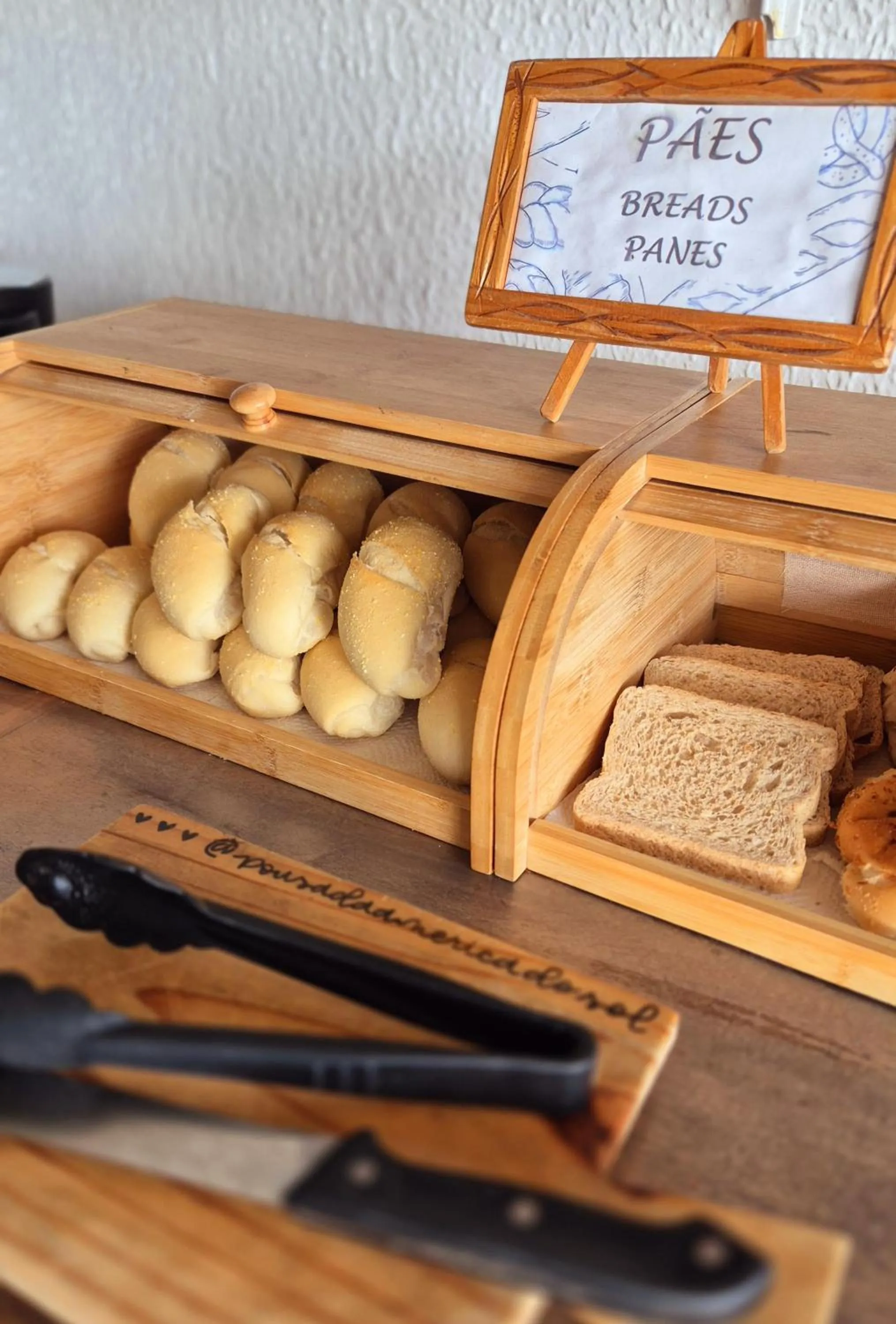 Food and drinks in Pousada America do Sol