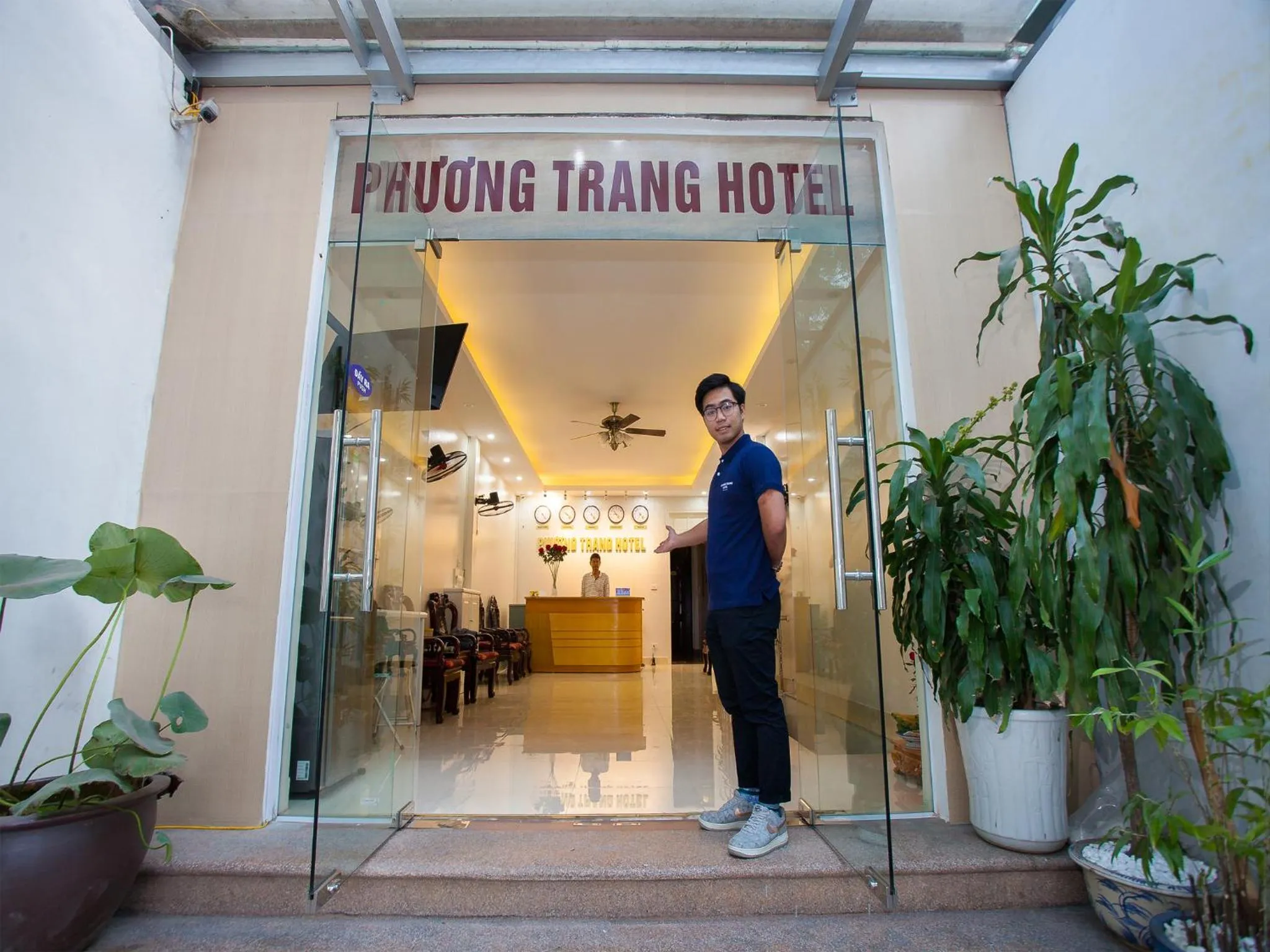 Staff in Phuong Trang Hotel