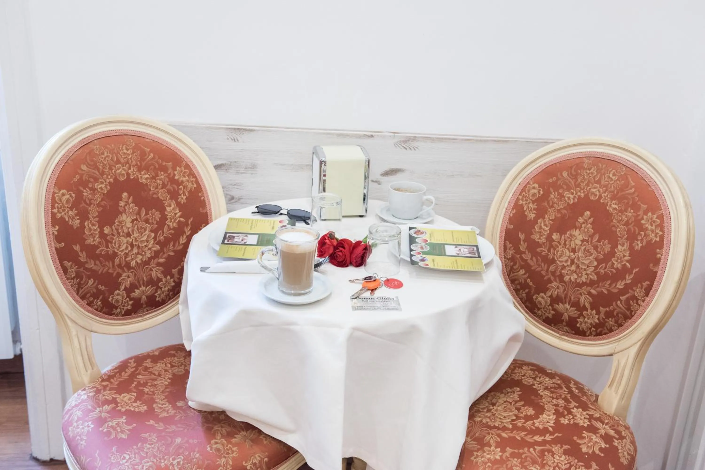 Buffet breakfast in Domus Giulia