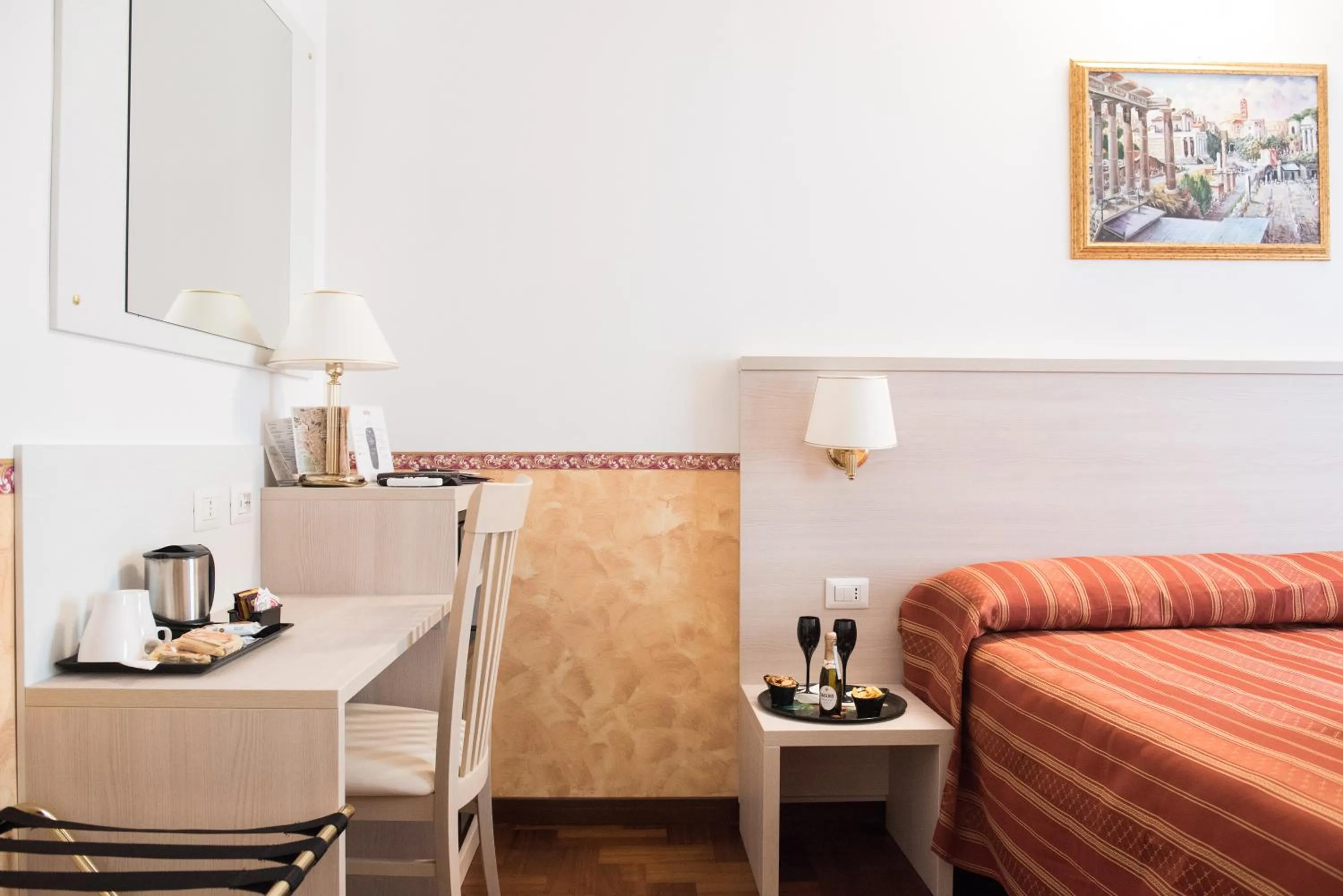 Bedroom, Bed in Domus Giulia