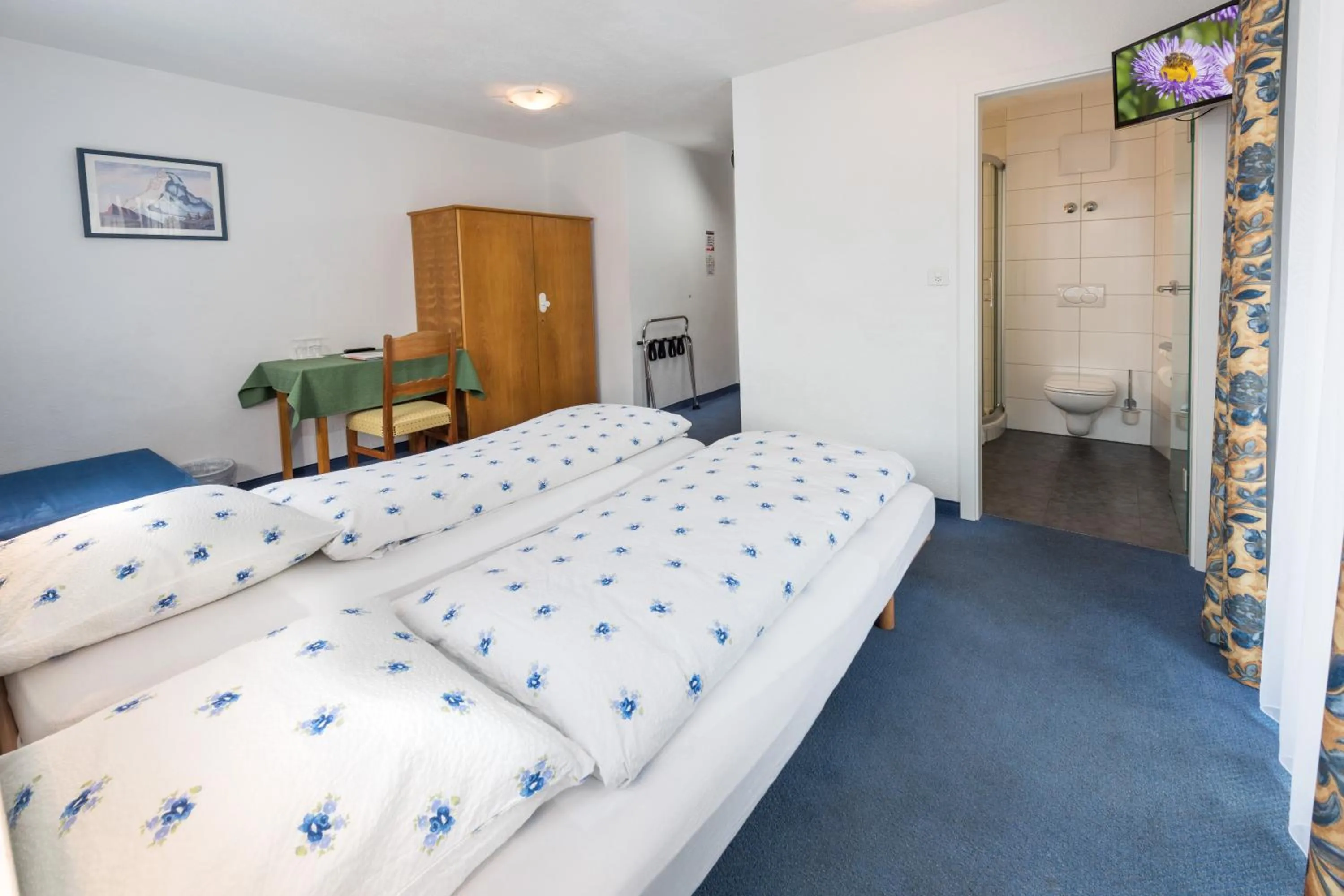 Bedroom, Bed in Hotel Rhodania