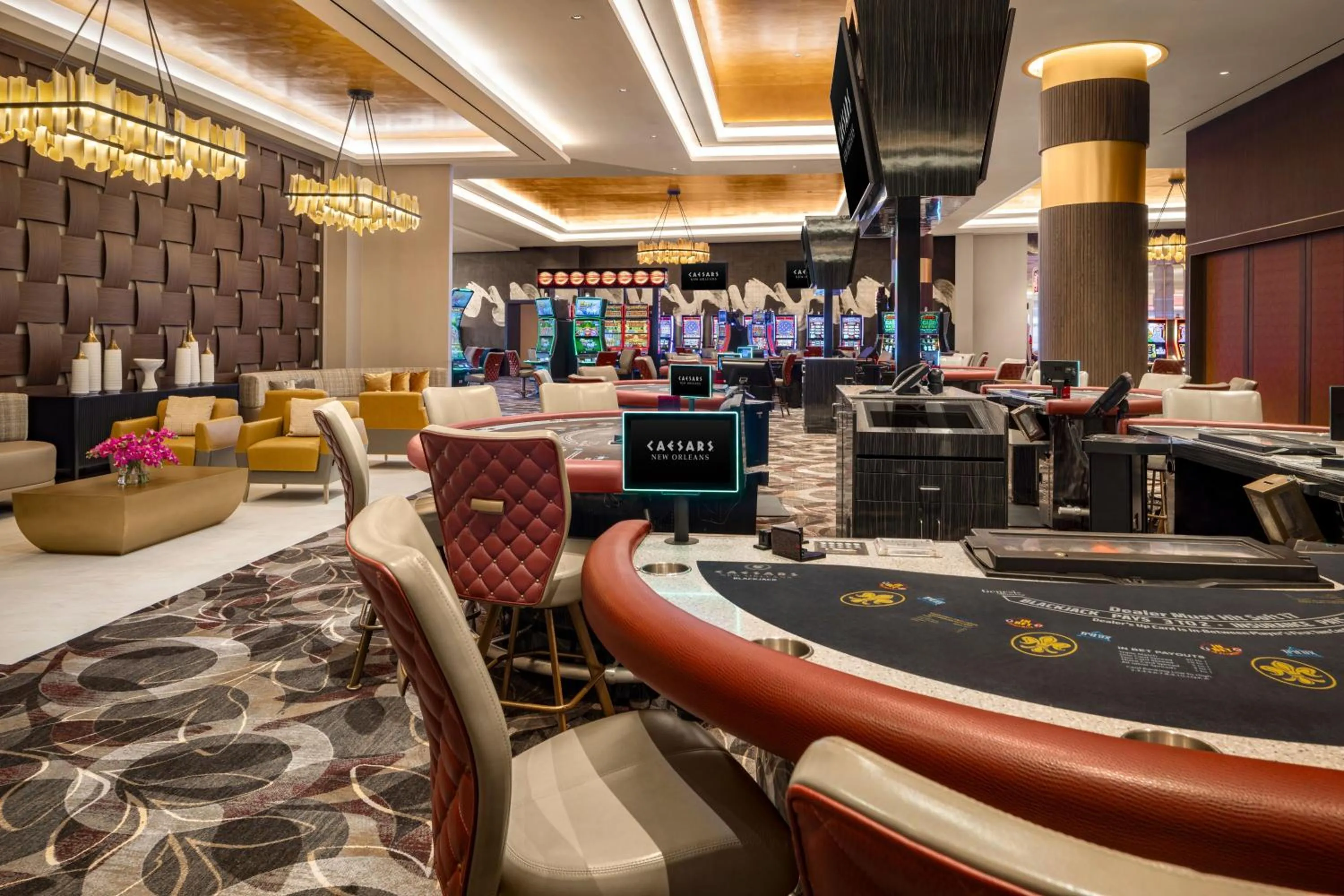 Casino in Caesars New Orleans, A Caesars Destination