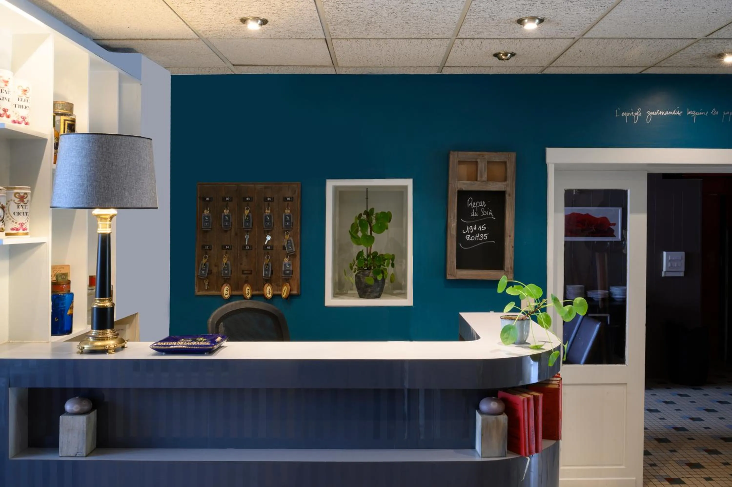 Lobby or reception in Hotel La Chope