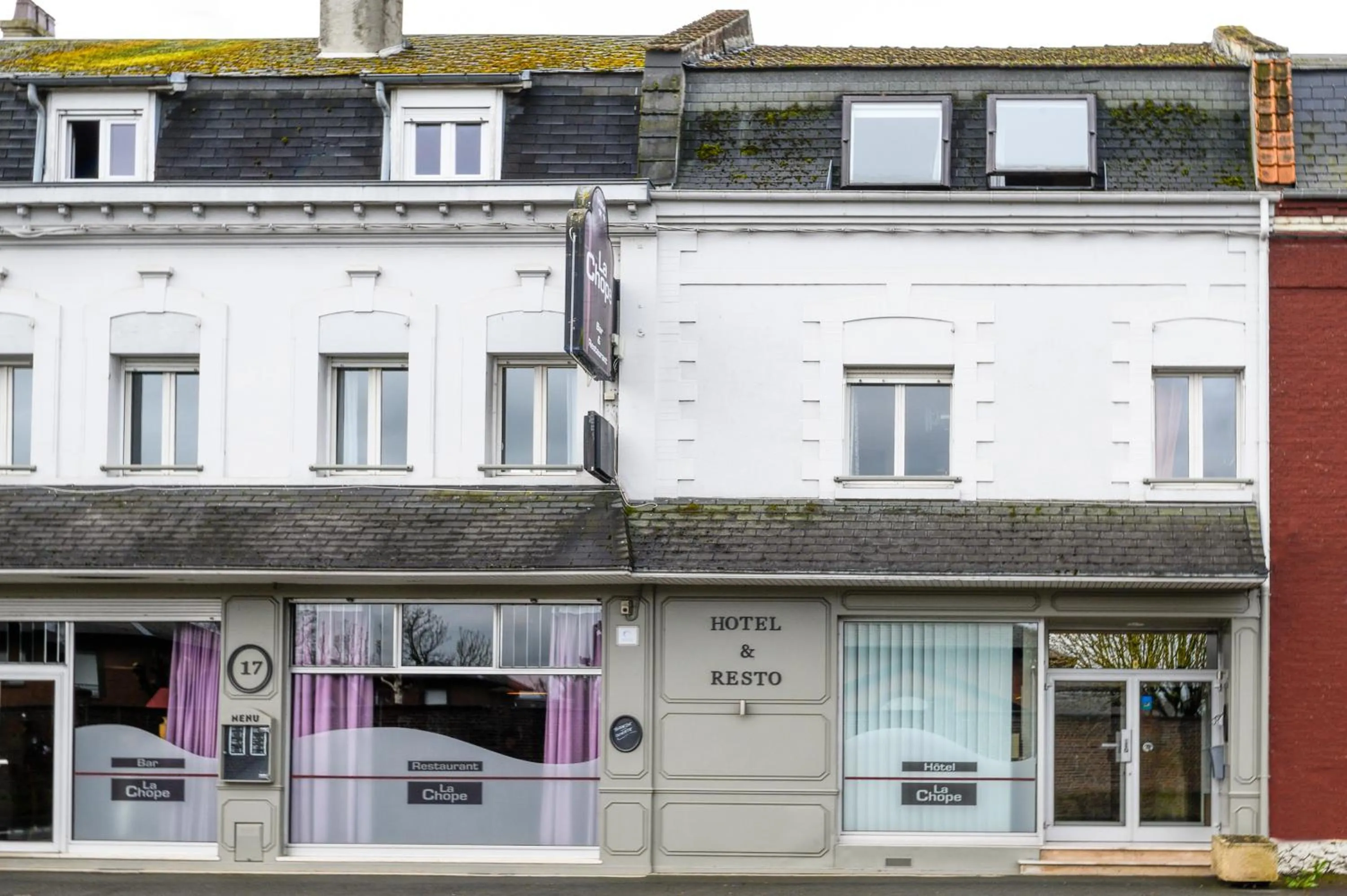 Facade/entrance in Hotel La Chope