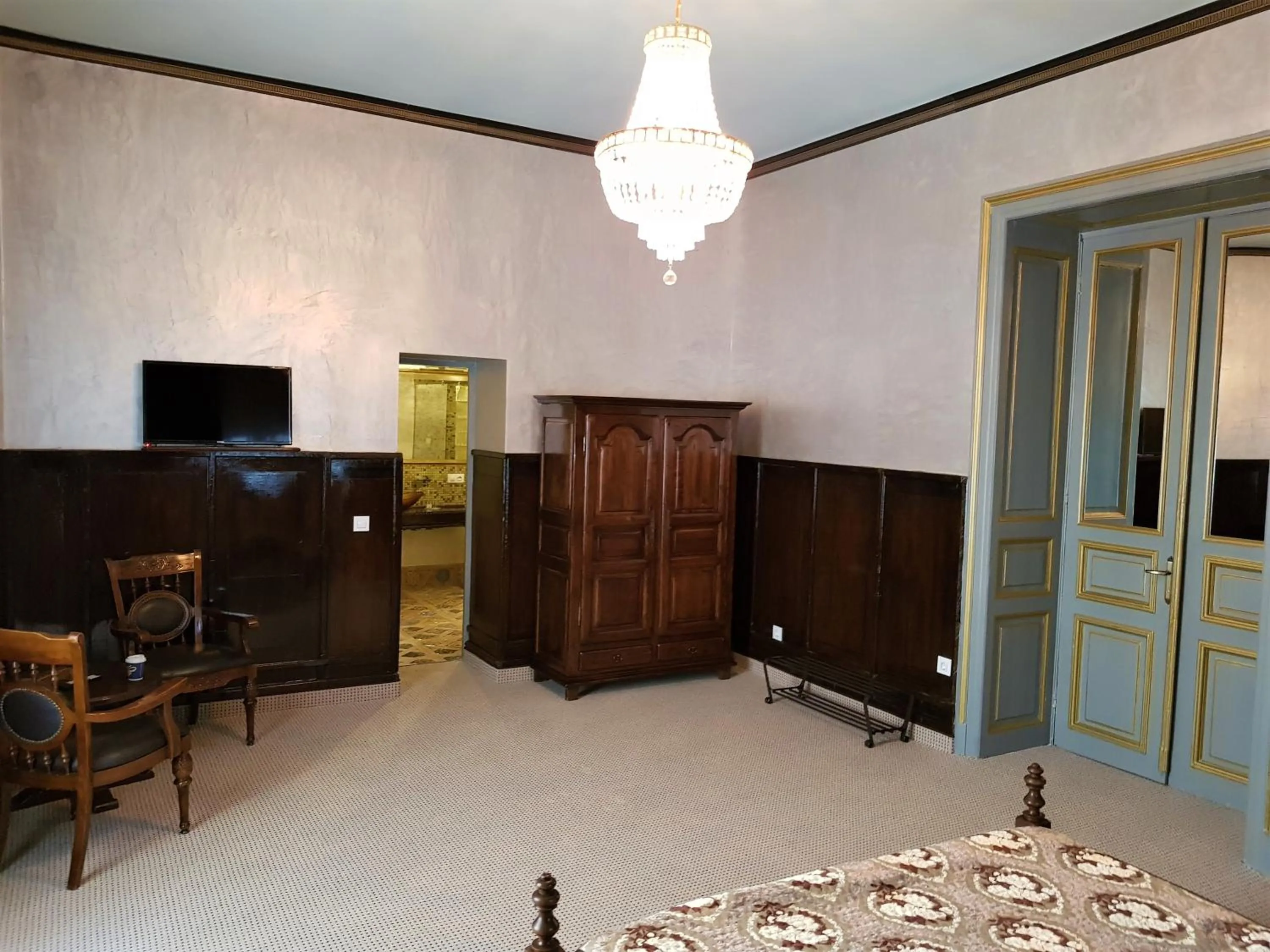 Bed in NF Palace Old City Bucharest