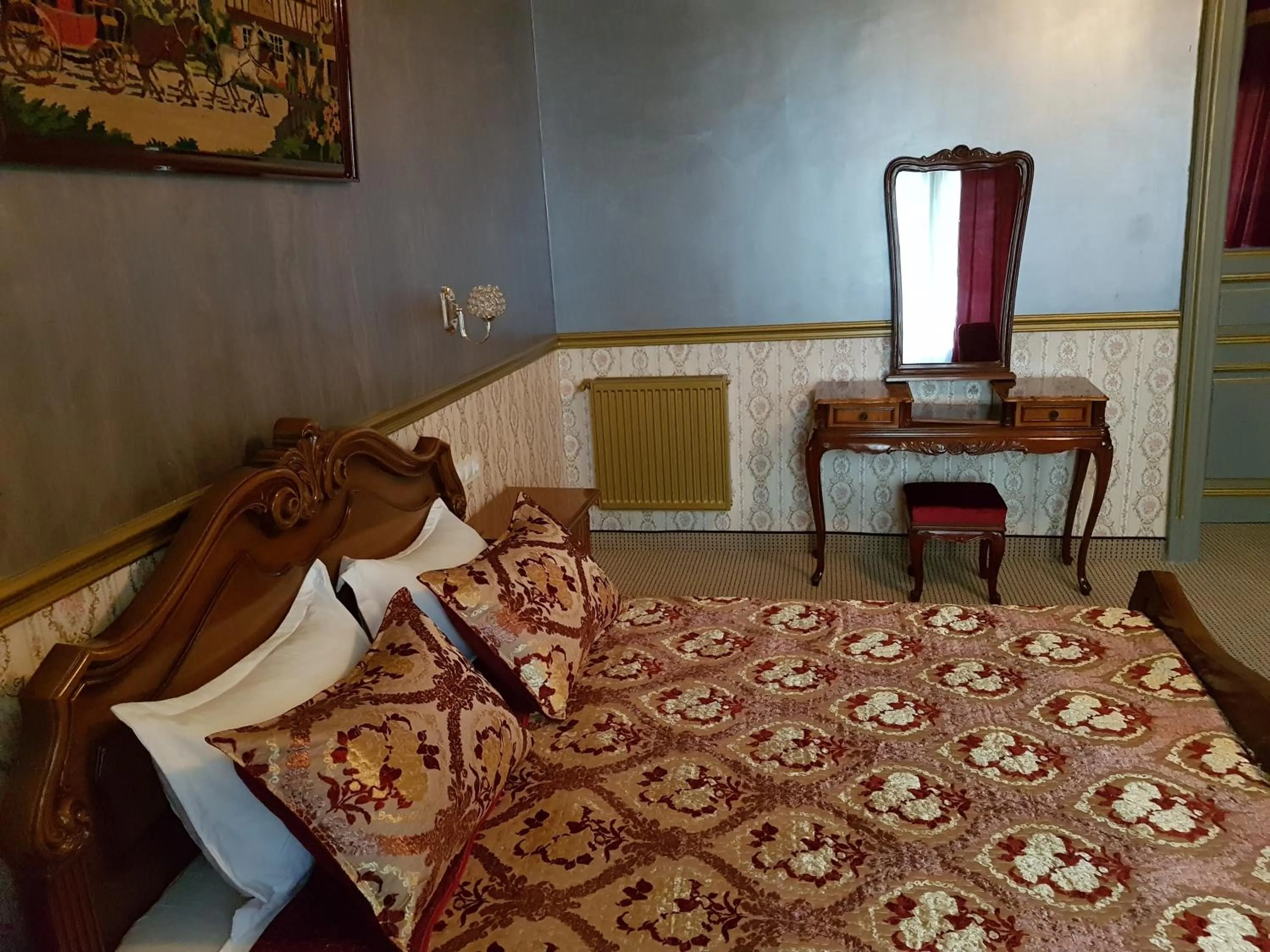 Bed in NF Palace Old City Bucharest