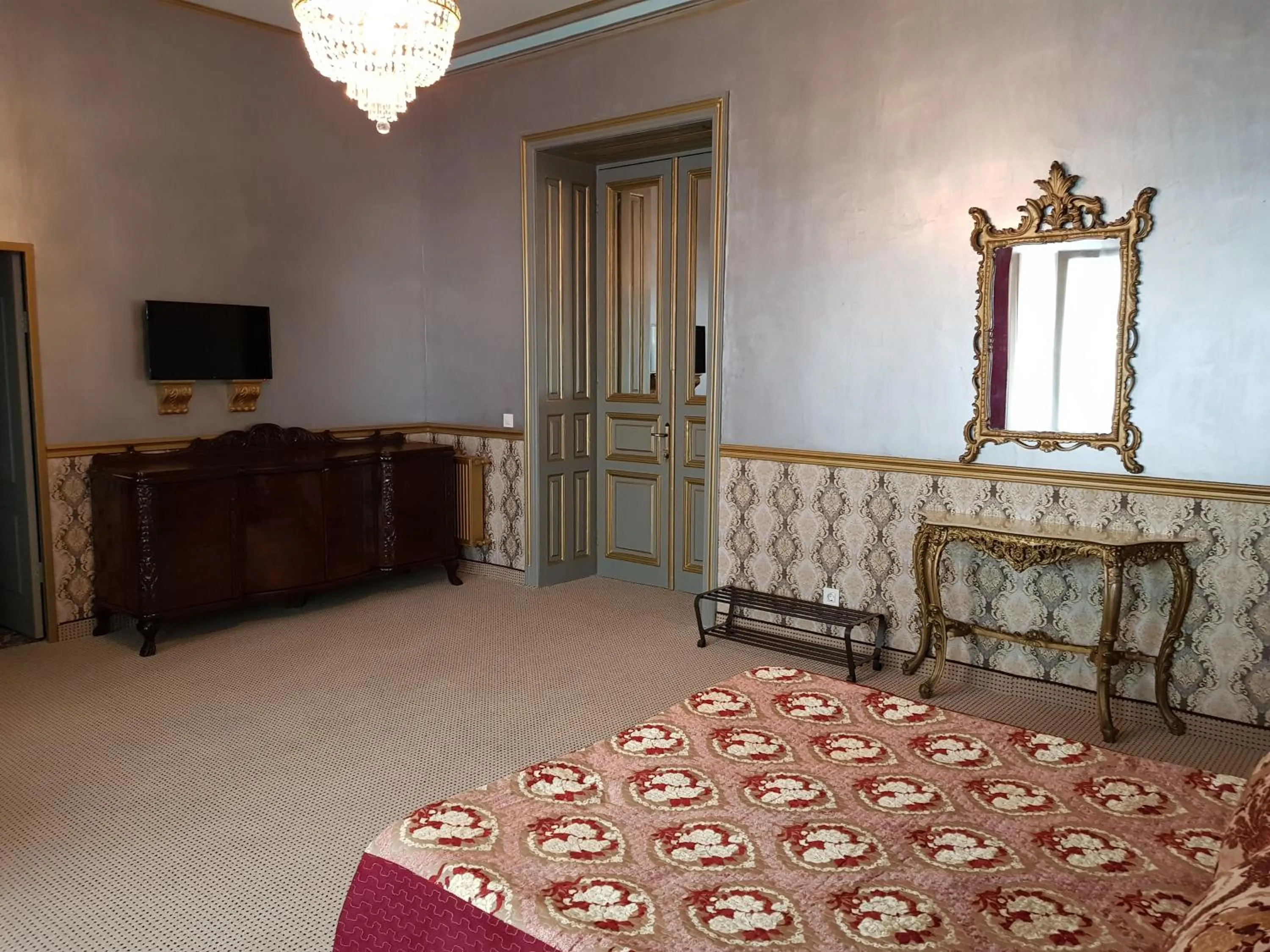 Bed in NF Palace Old City Bucharest