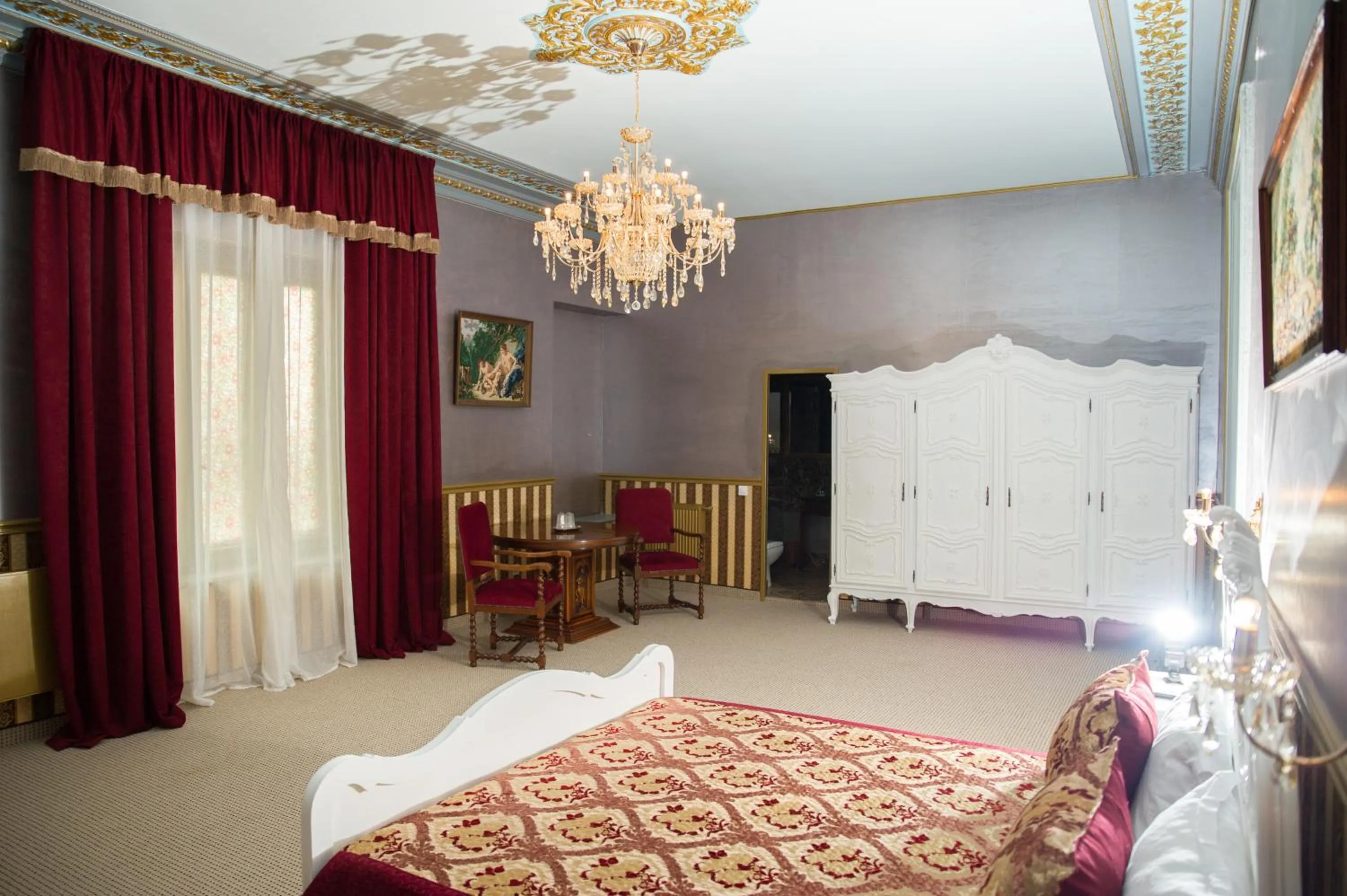 Bed in NF Palace Old City Bucharest