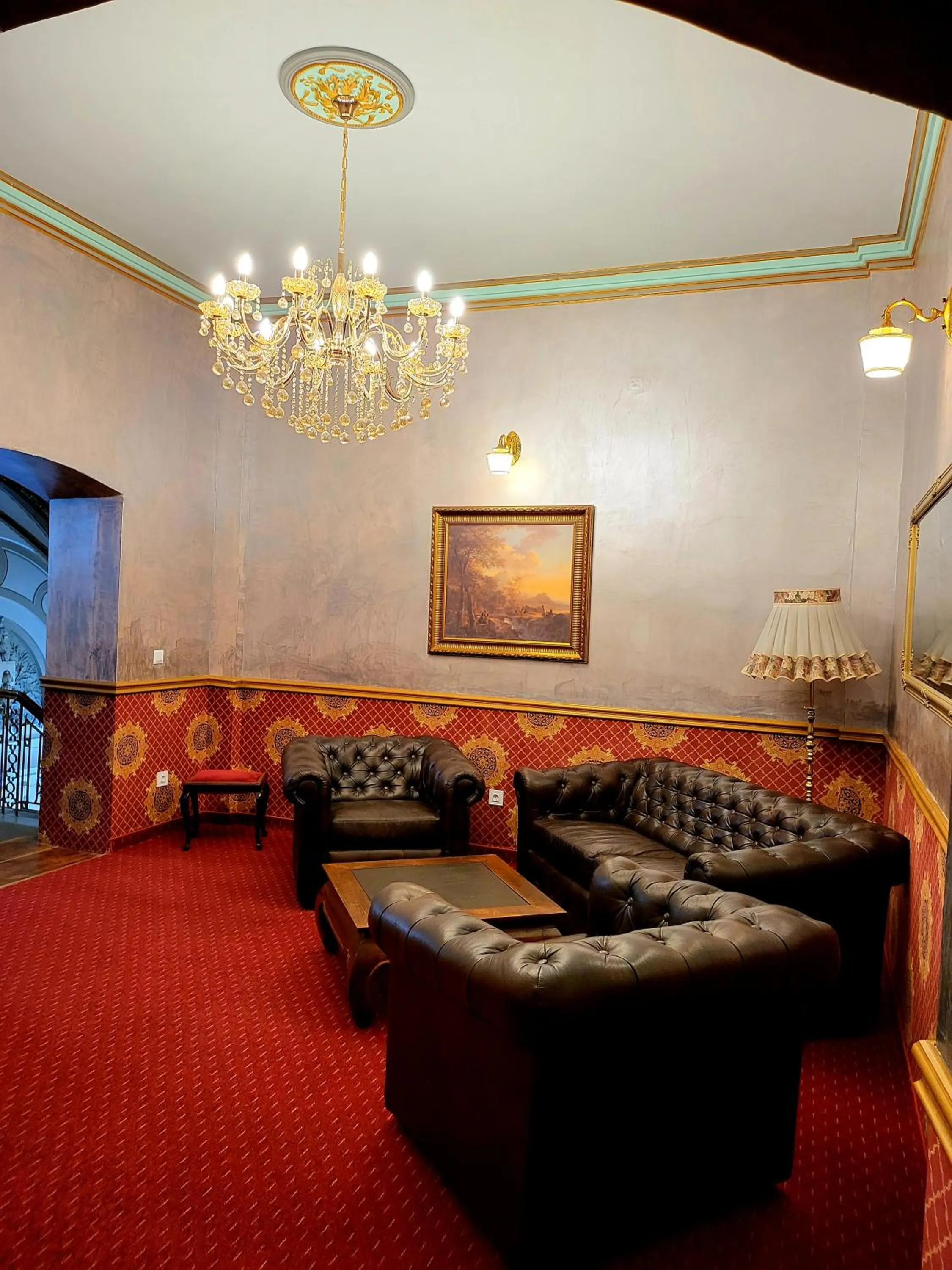 Lobby or reception in NF Palace Old City Bucharest