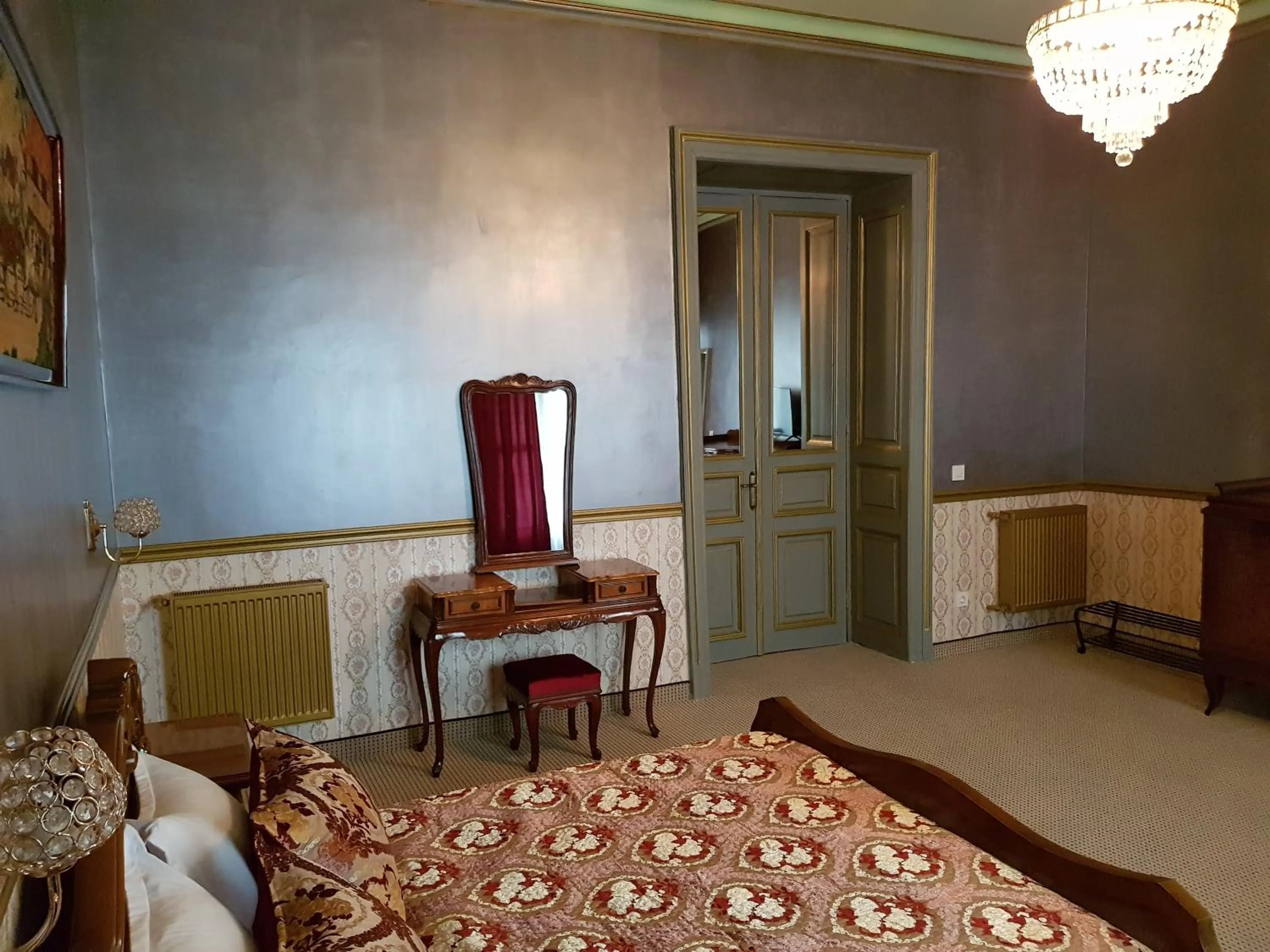 Bed in NF Palace Old City Bucharest