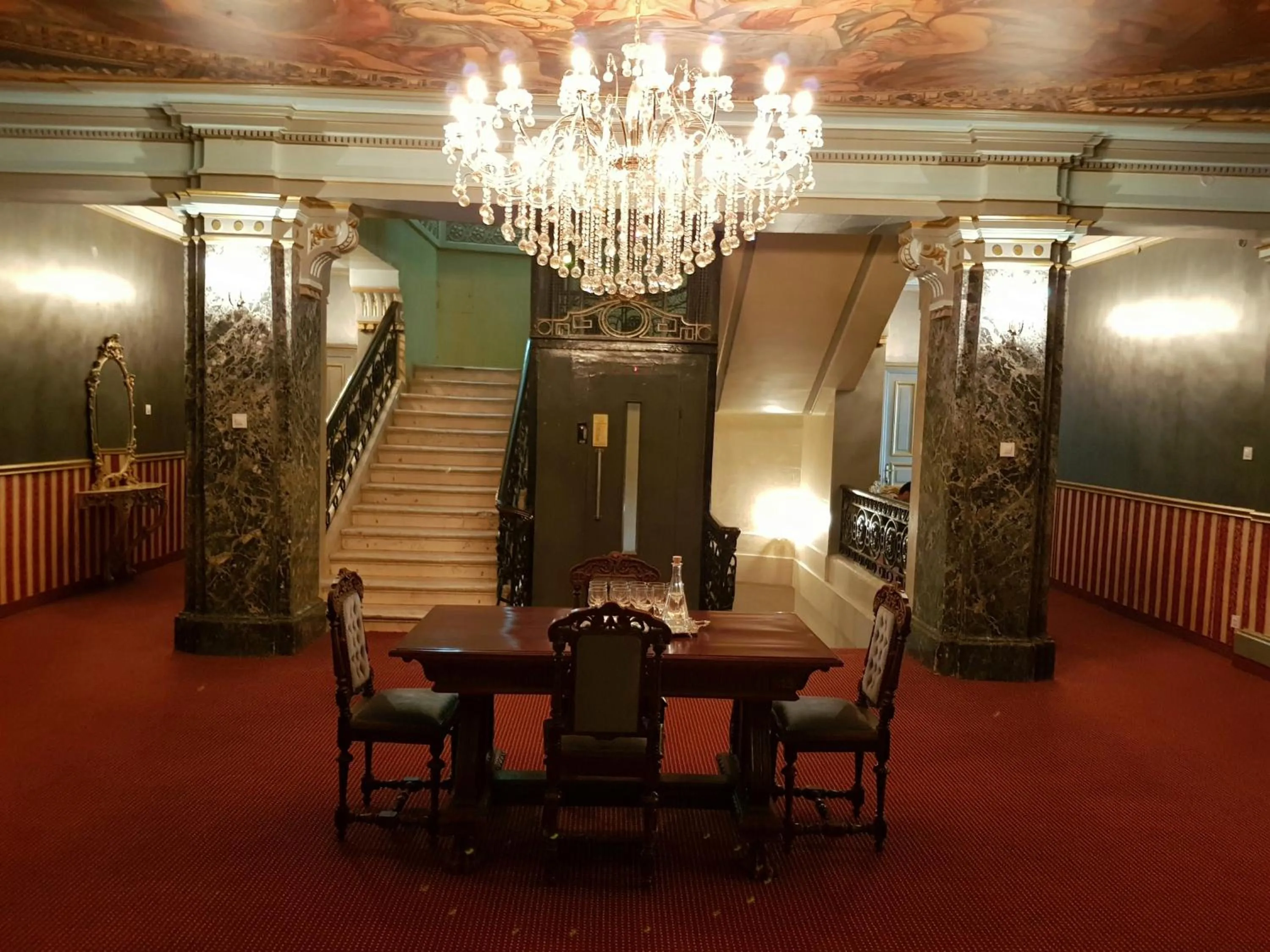 Living room in NF Palace Old City Bucharest