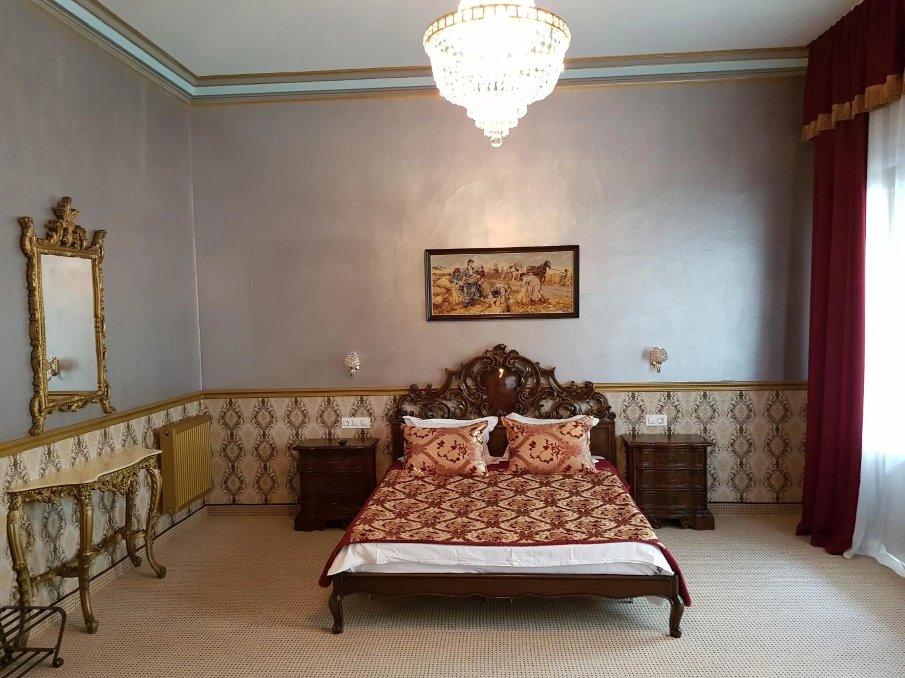 Bed in NF Palace Old City Bucharest