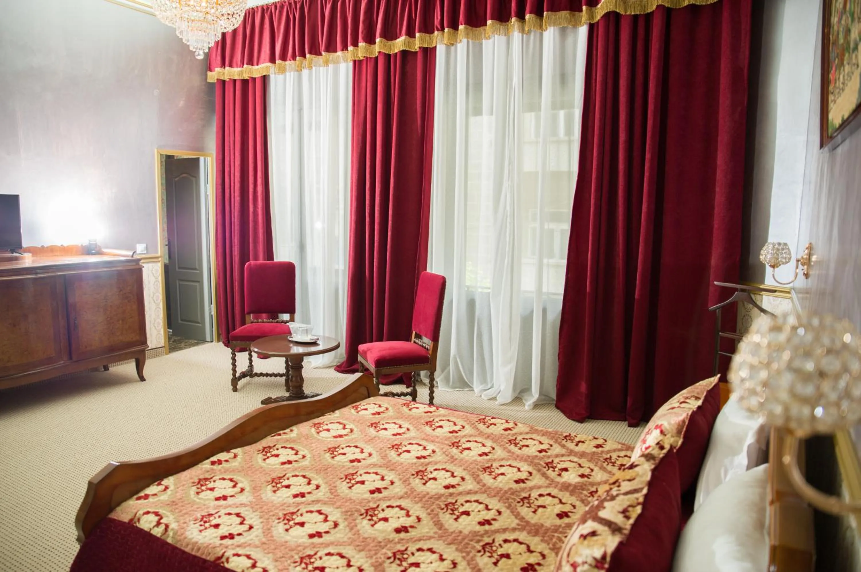 Bed in NF Palace Old City Bucharest
