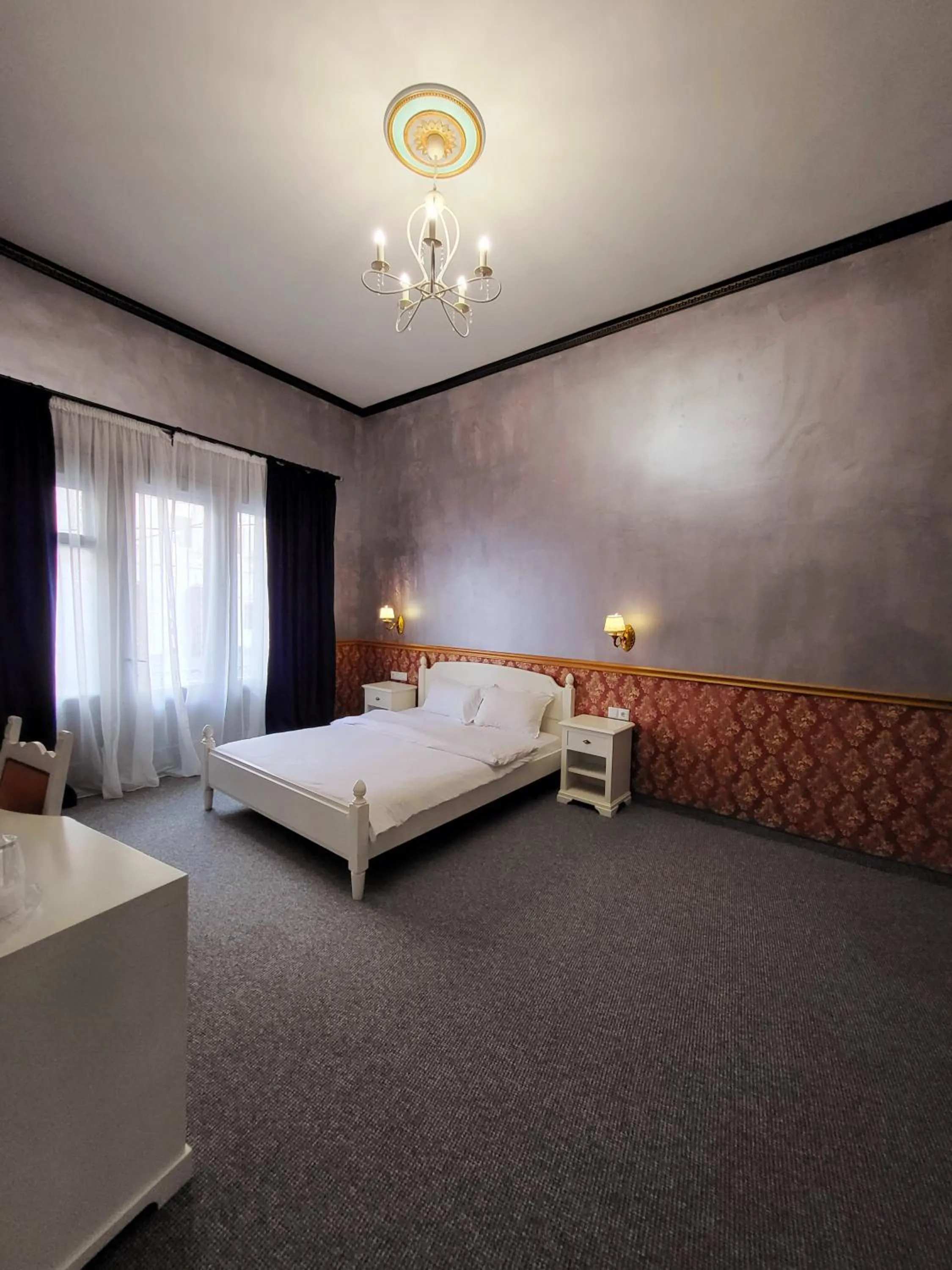 Photo of the whole room, Bed in NF Palace Old City Bucharest