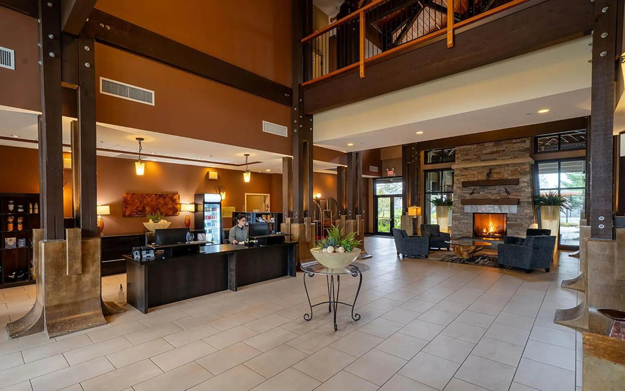 Lobby or reception in Sunrise Ridge Waterfront Resort