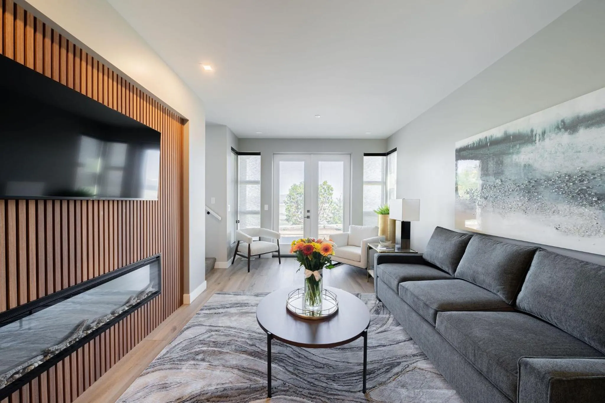 Living room in Sunrise Ridge Waterfront Resort