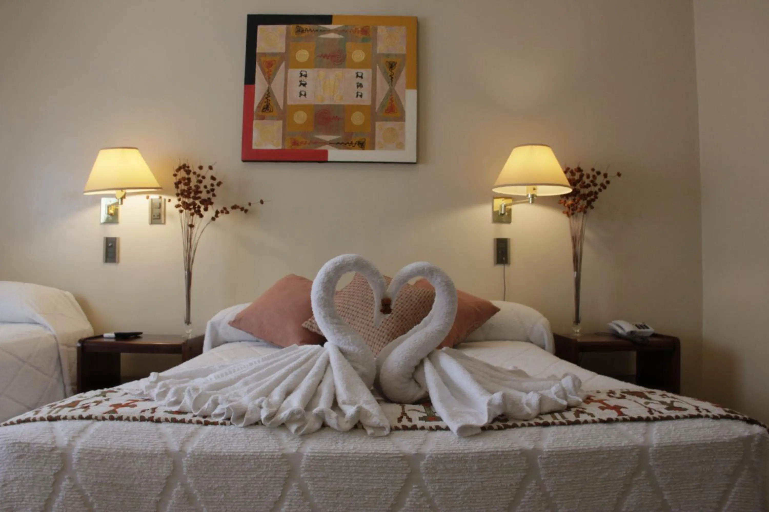 Bed in Hotel Bertaina