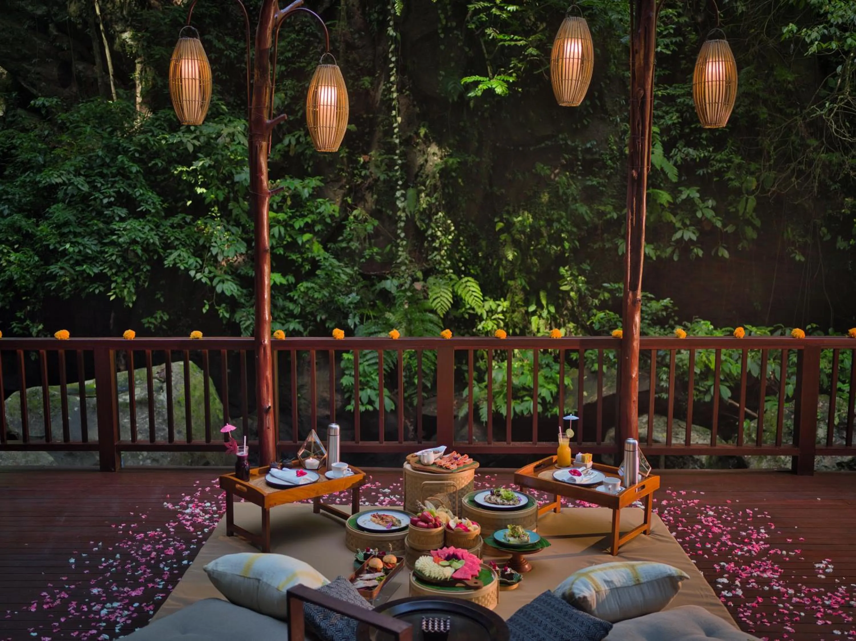 Food close-up in Nandini Jungle by Hanging Gardens