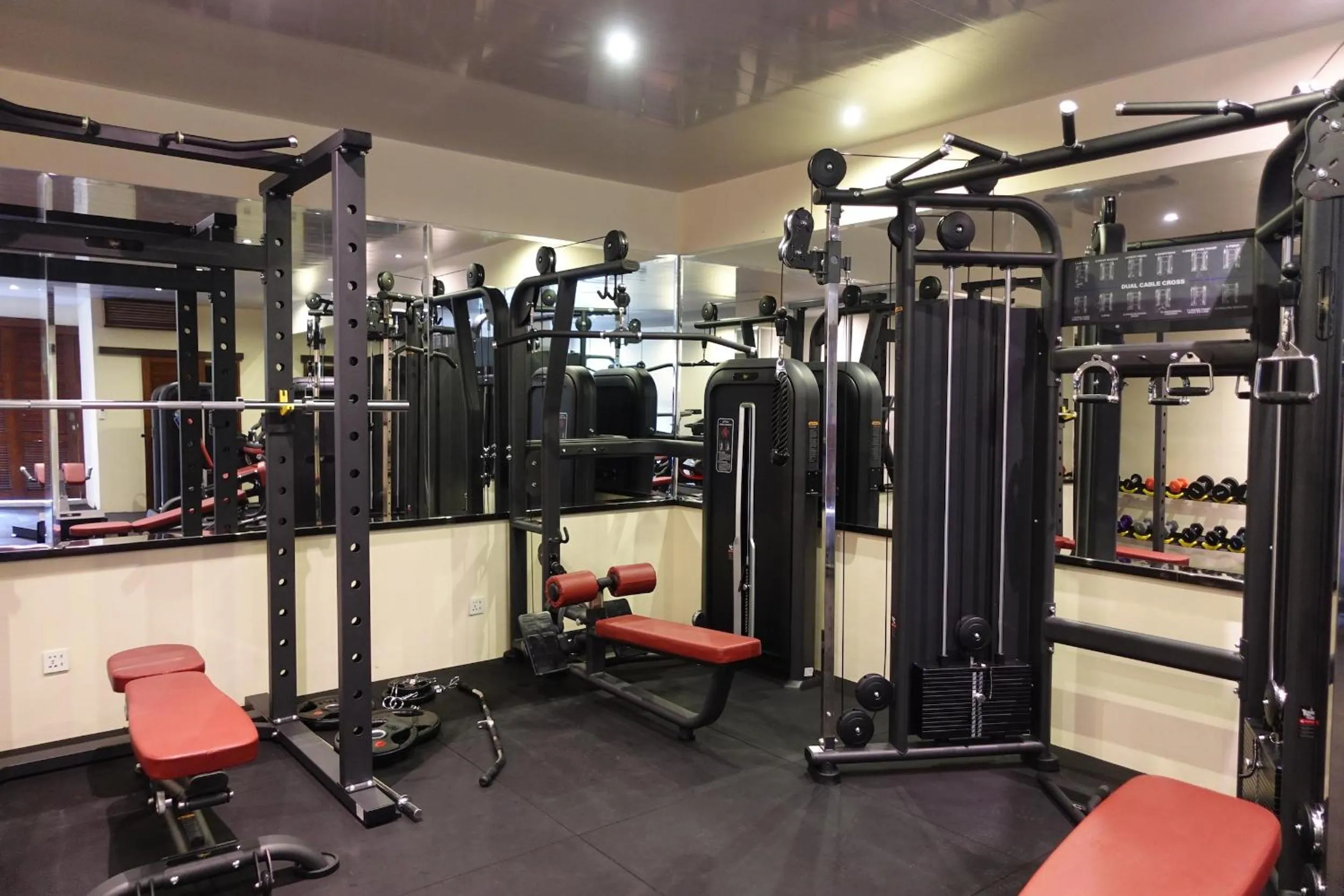 Fitness centre/facilities in Nandini Jungle by Hanging Gardens