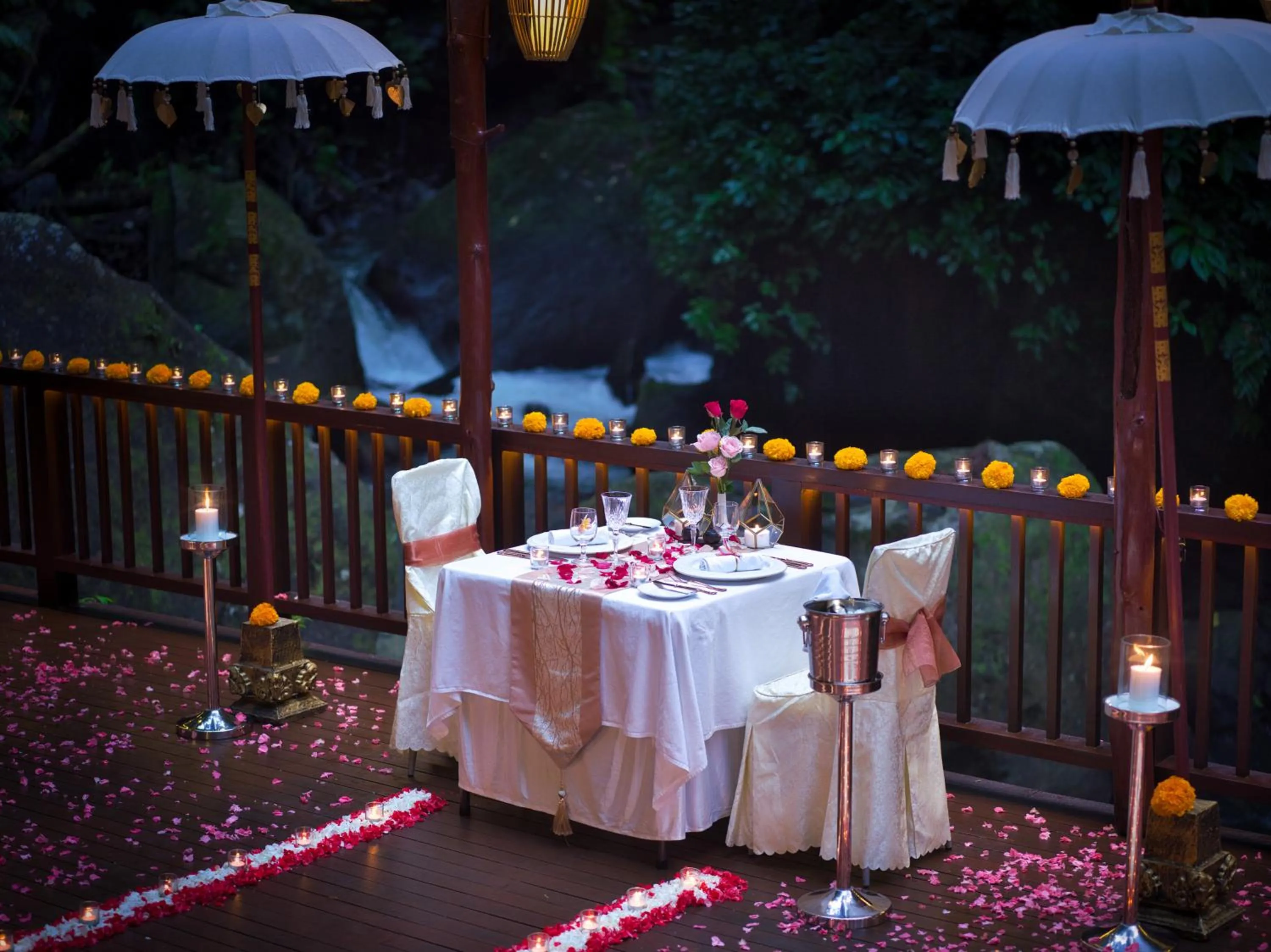 Natural landscape in Nandini Jungle by Hanging Gardens