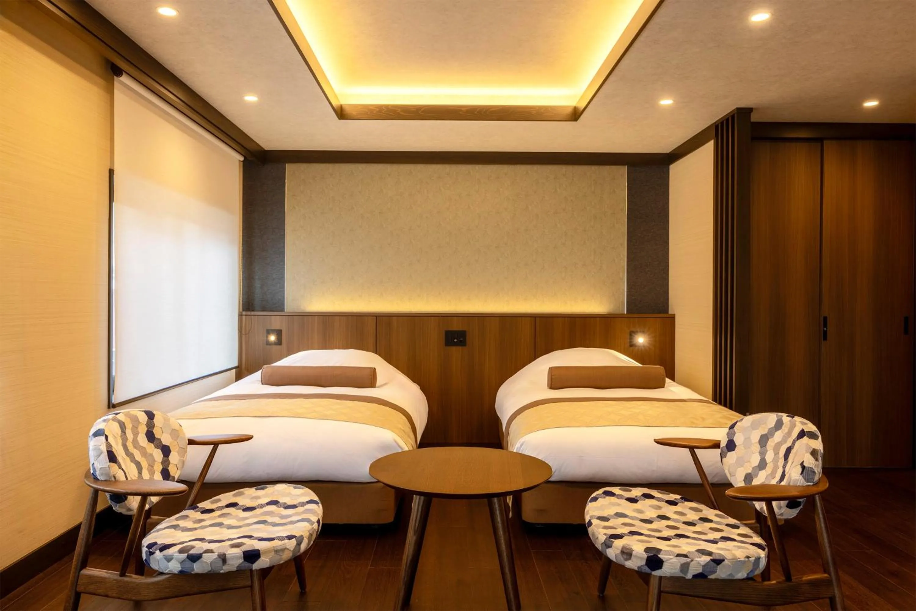 Living room, Bed in Machiyado ICHIRYU