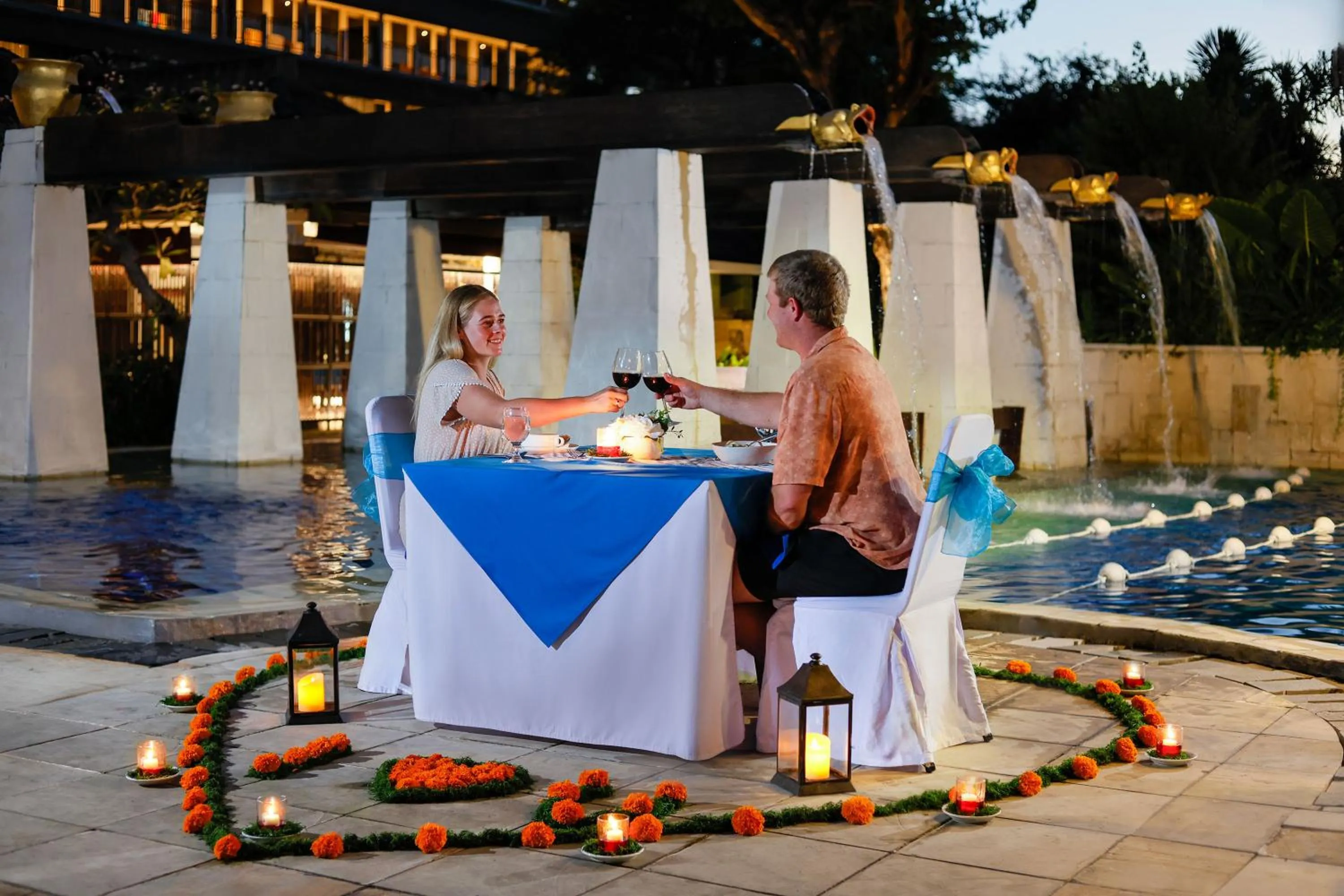 Dinner in Rama Beach Resort and Villas