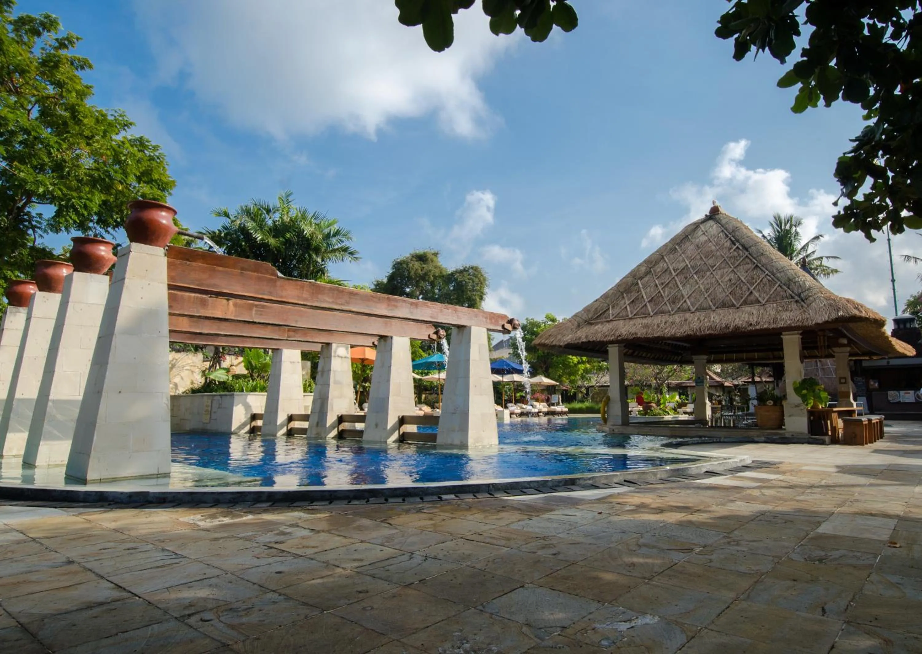 Swimming pool in Rama Beach Resort and Villas