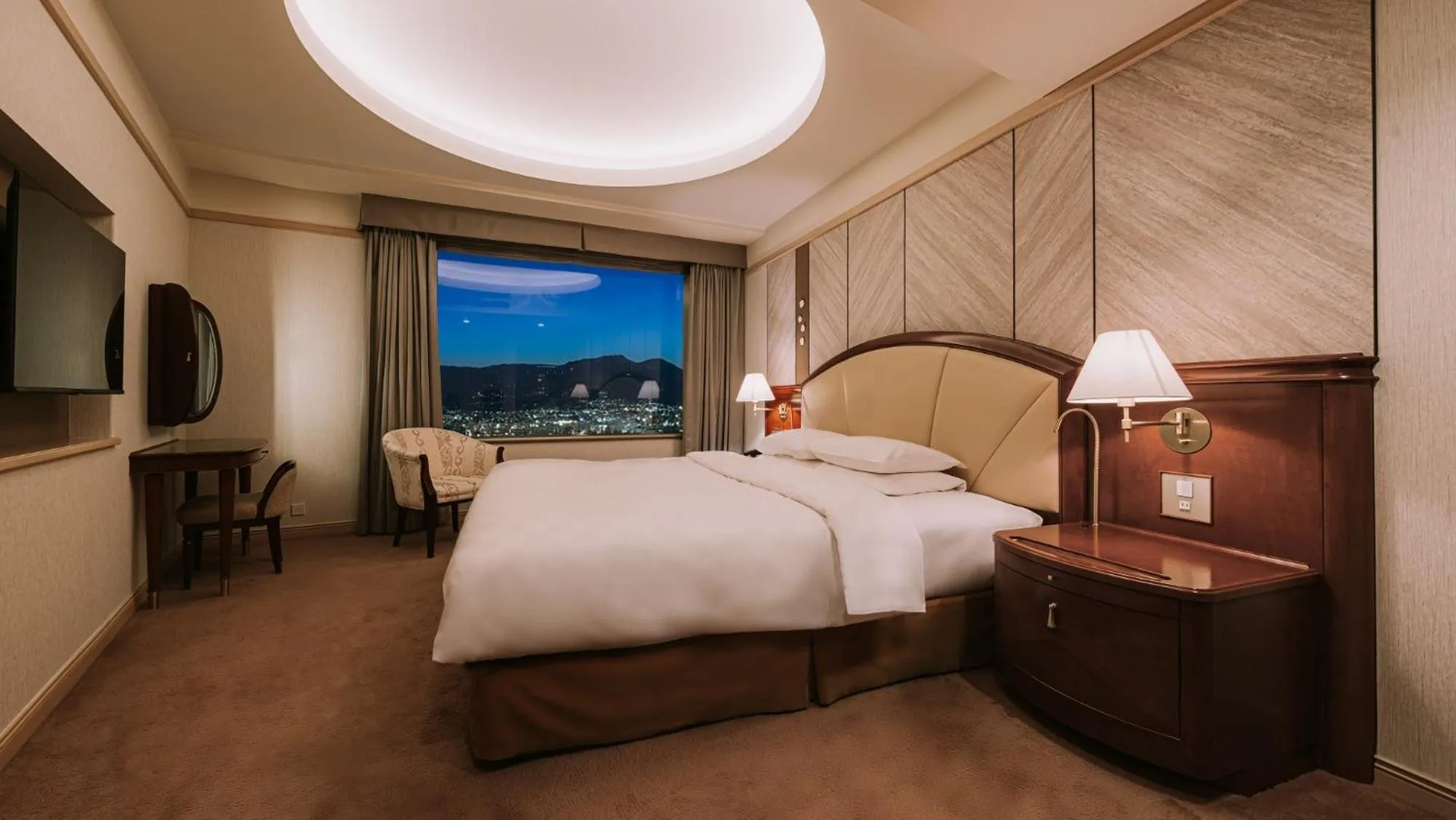 Photo of the whole room, Bed in Sapporo Prince Hotel