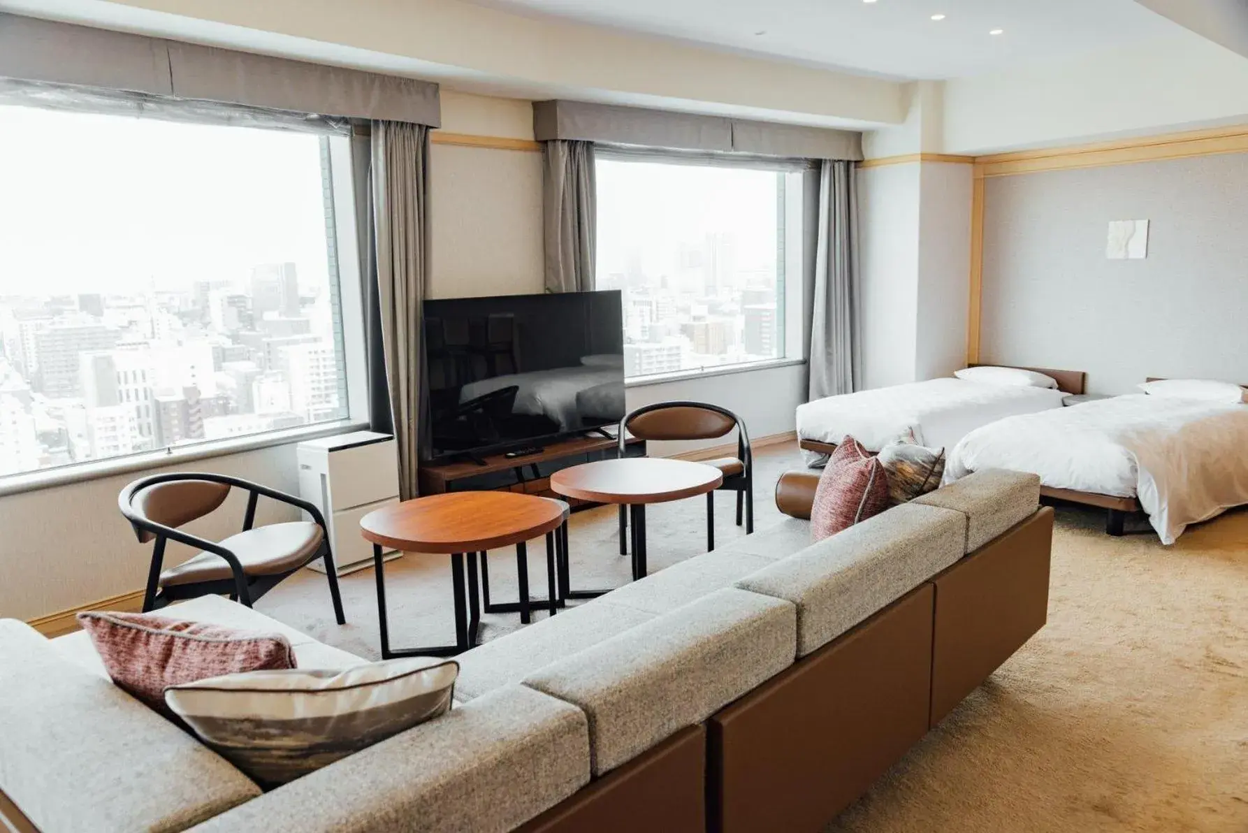 Photo of the whole room, Bed in Sapporo Prince Hotel Photo of the whole room, Bed in Sapporo Prince Hotel