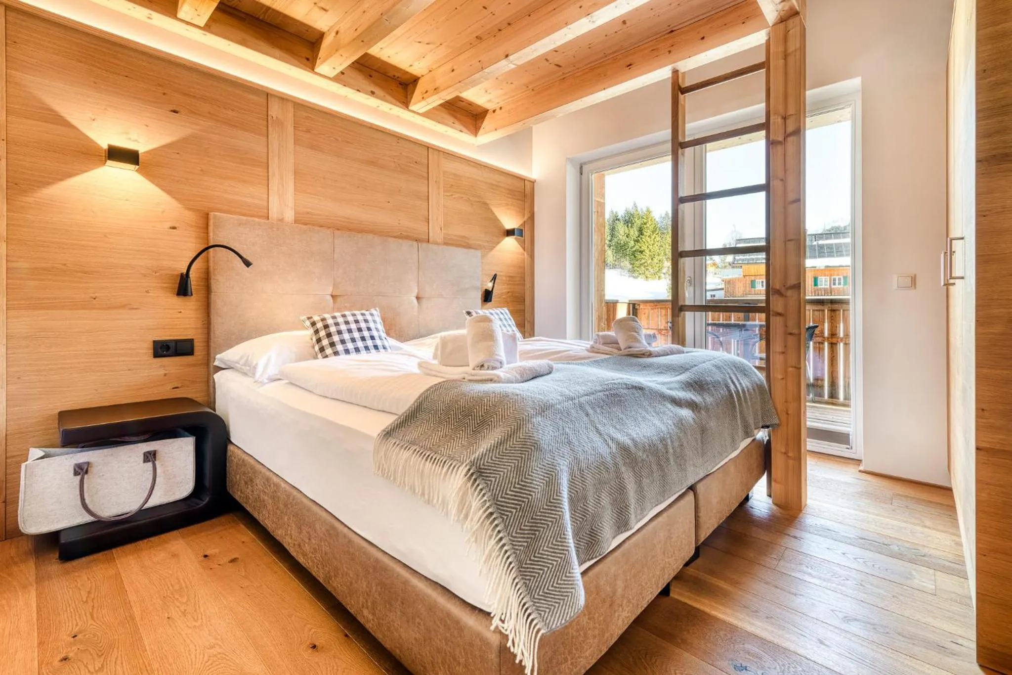 Bed in Arlberg Chalets