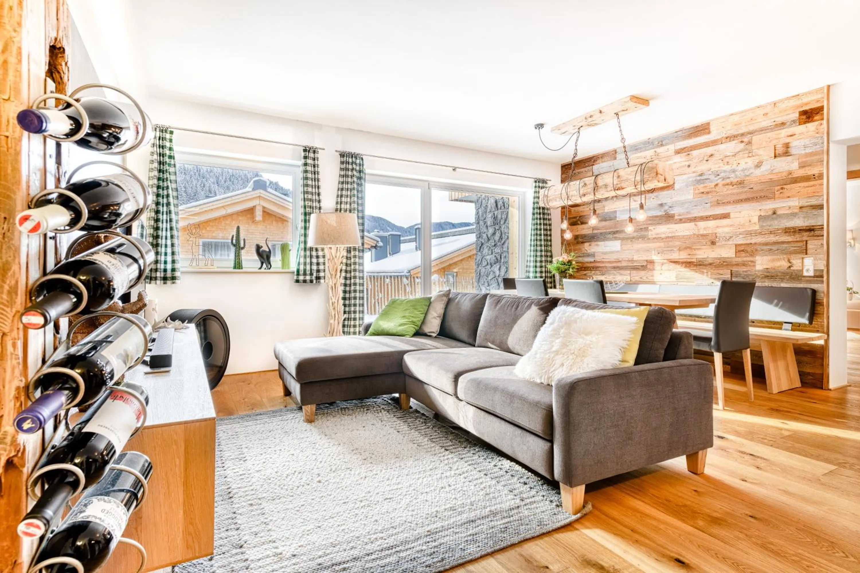 Living room in Arlberg Chalets