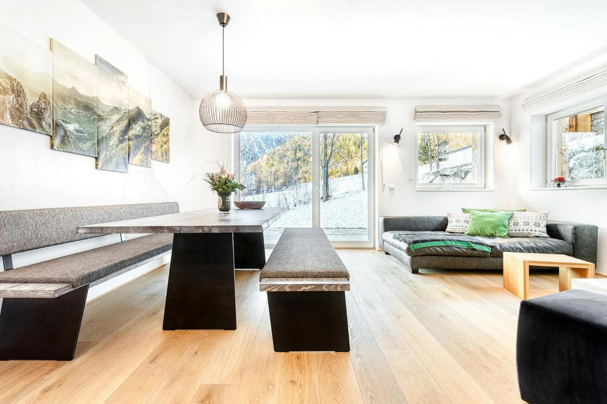 Living room in Arlberg Chalets