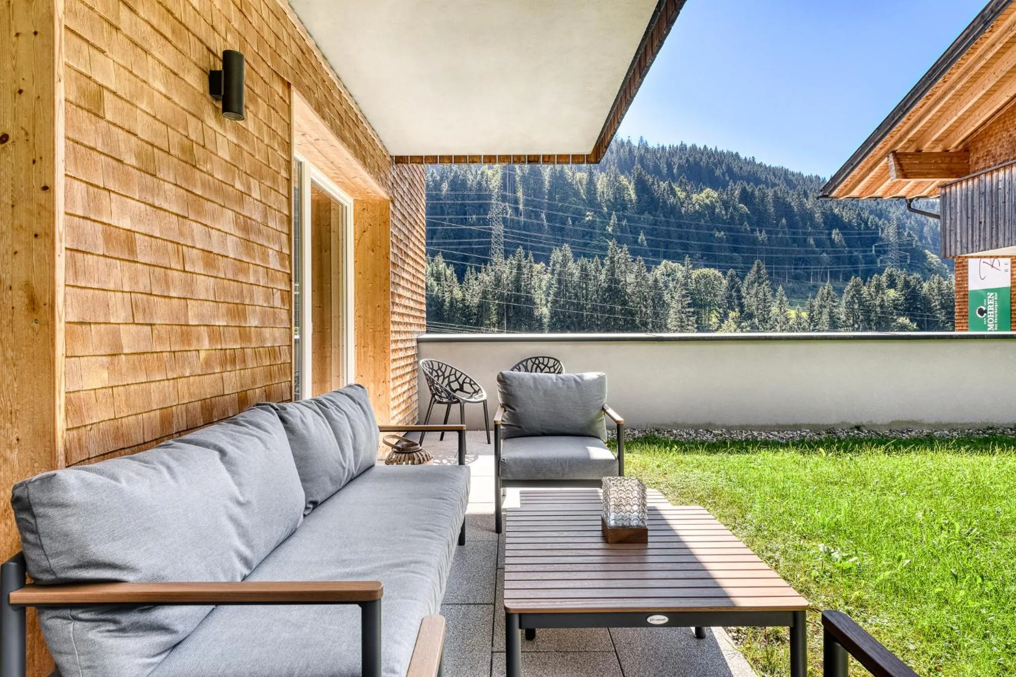 Balcony/Terrace in Arlberg Chalets