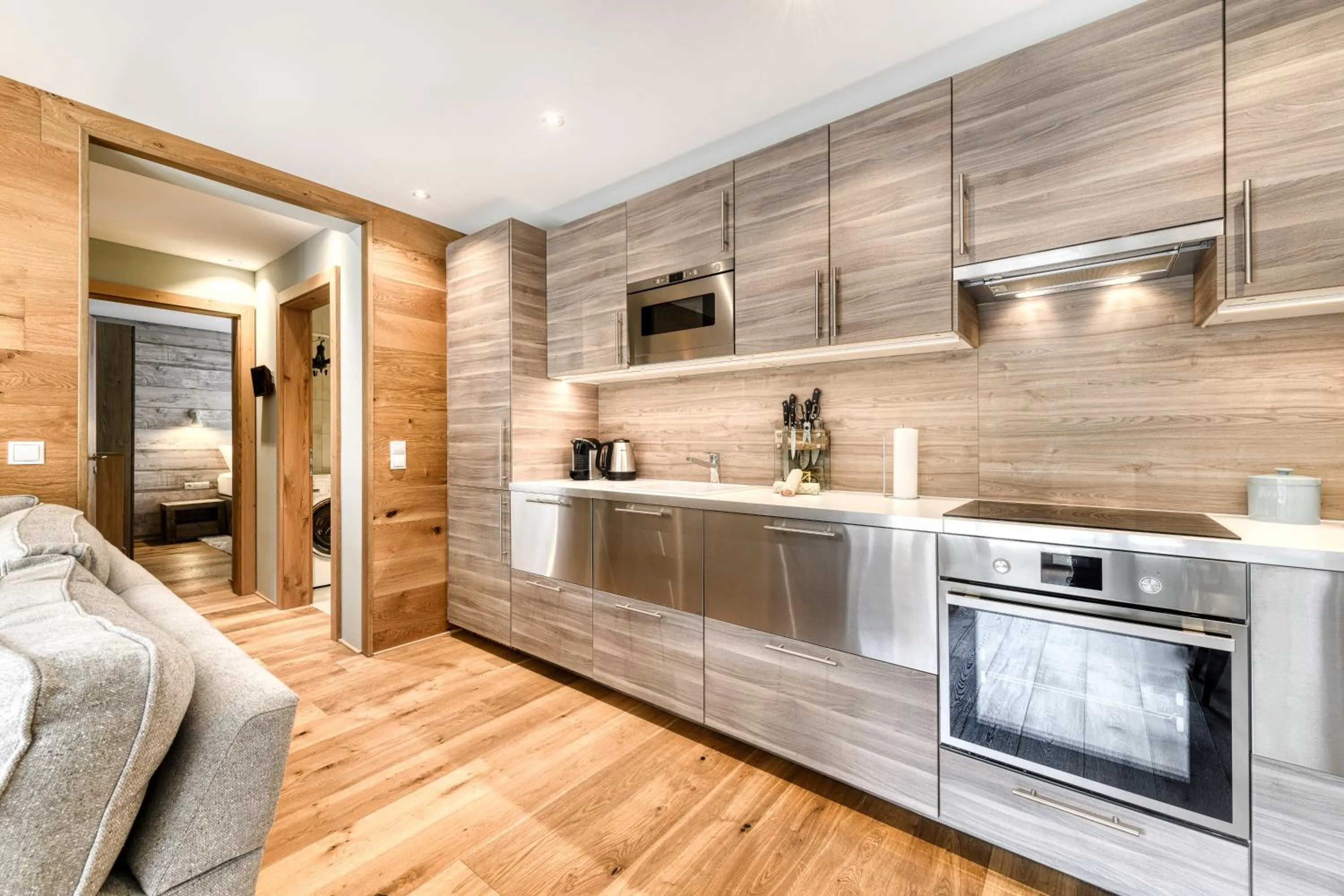 Kitchen or kitchenette in Arlberg Chalets