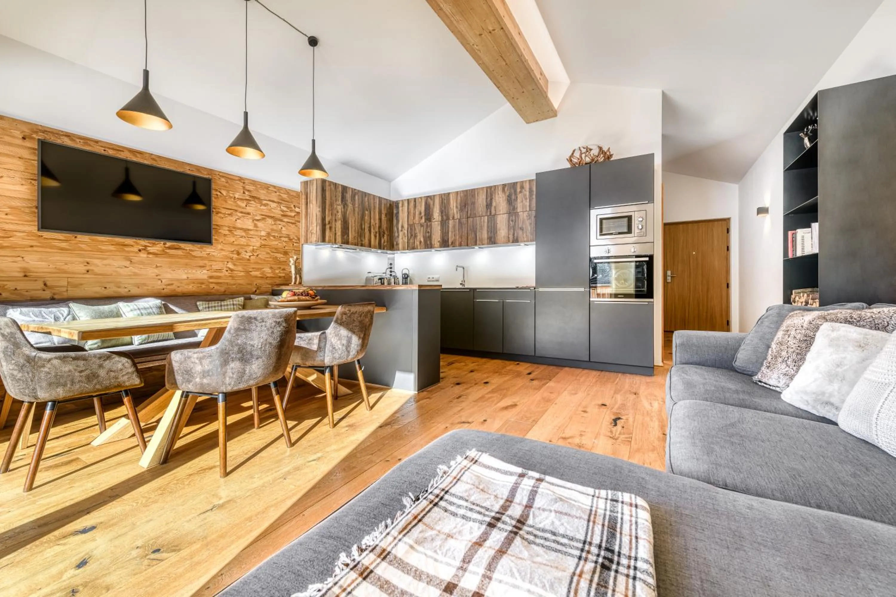 Living room in Arlberg Chalets