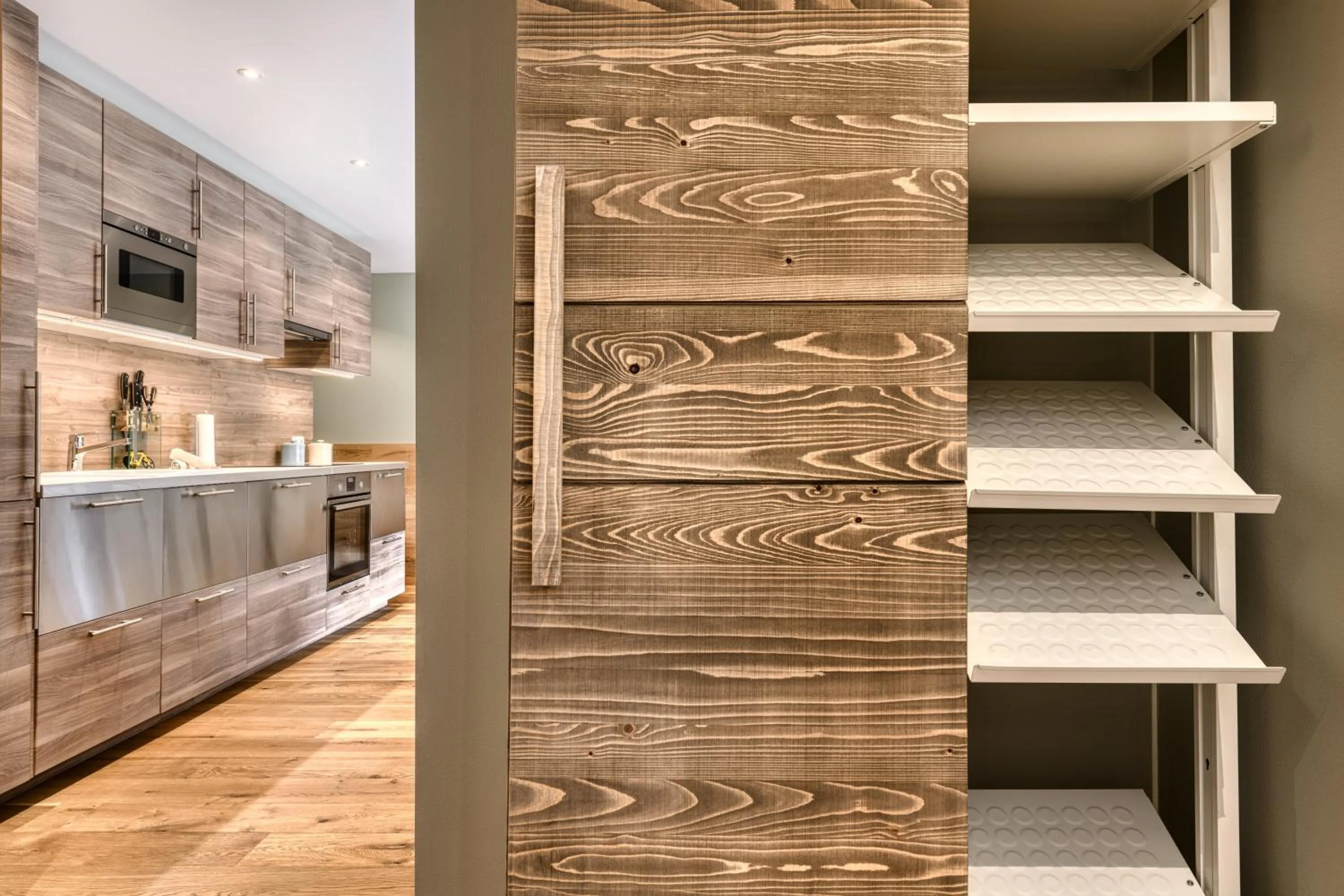 Kitchen or kitchenette in Arlberg Chalets