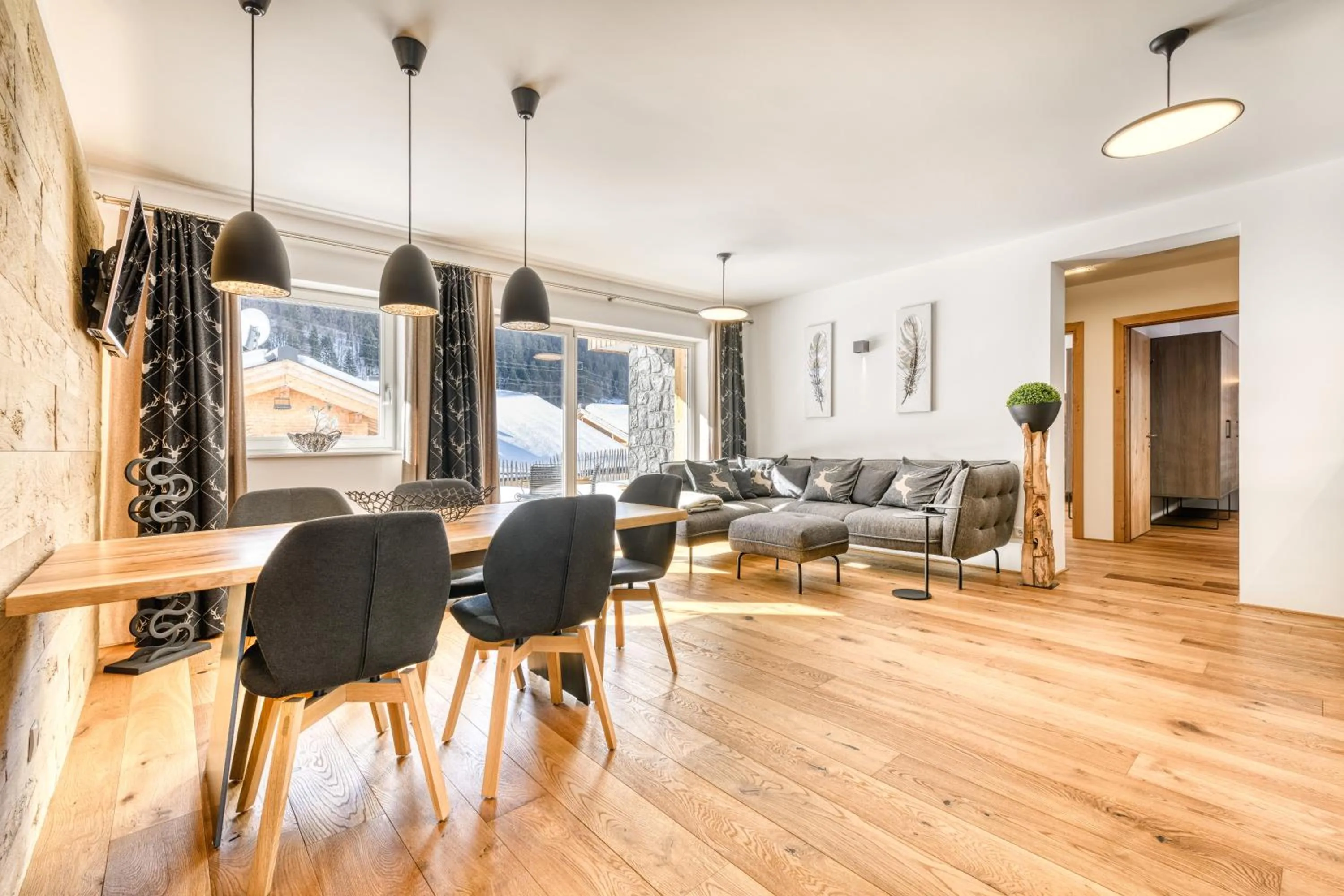 TV and multimedia in Arlberg Chalets