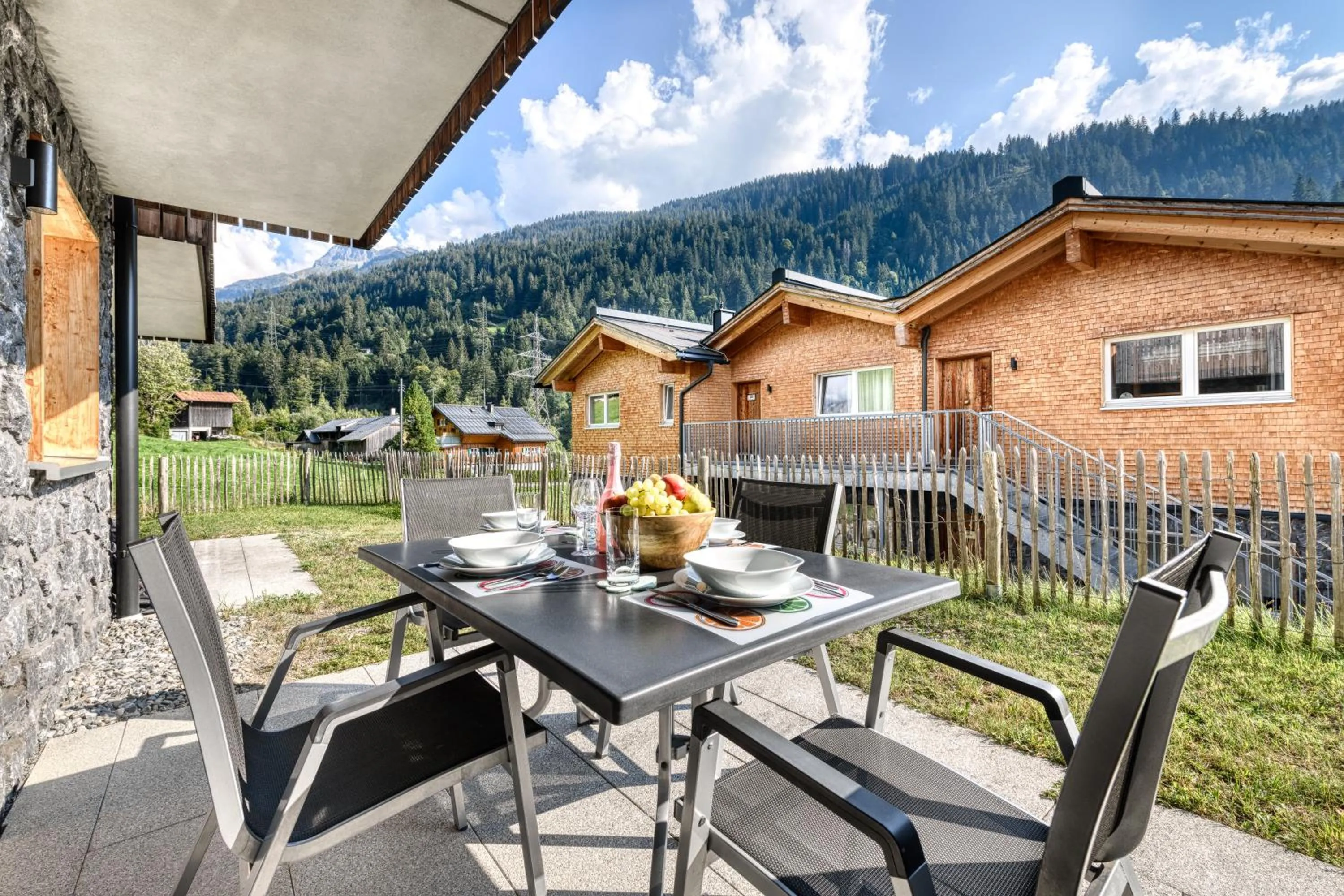 Balcony/Terrace in Arlberg Chalets