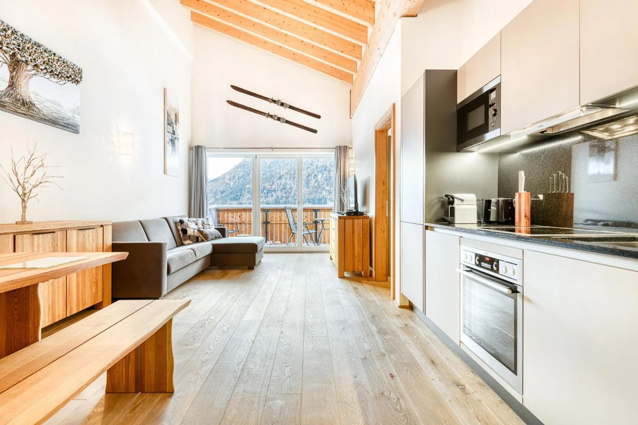 Kitchen or kitchenette in Arlberg Chalets