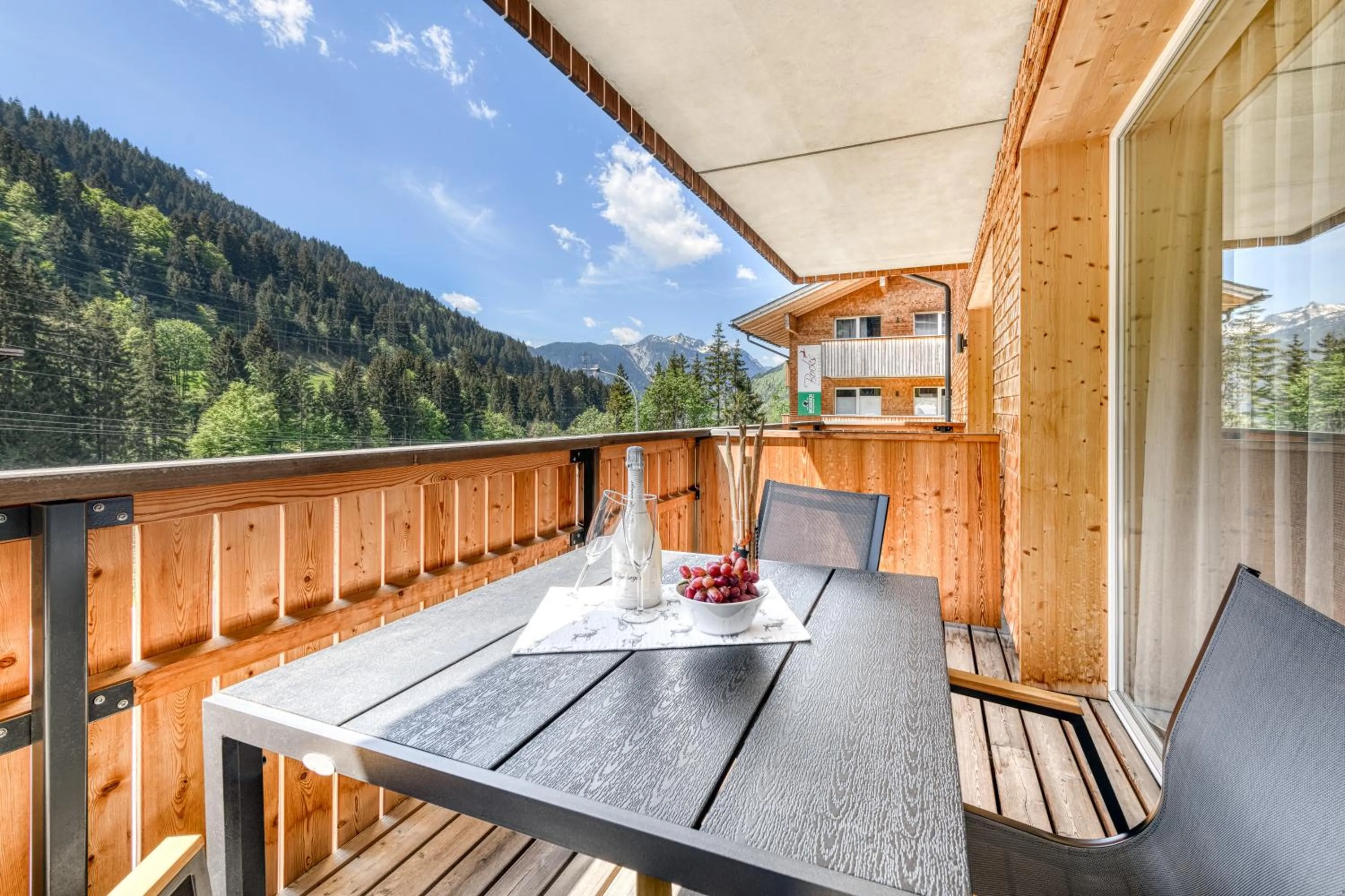 Balcony/Terrace in Arlberg Chalets