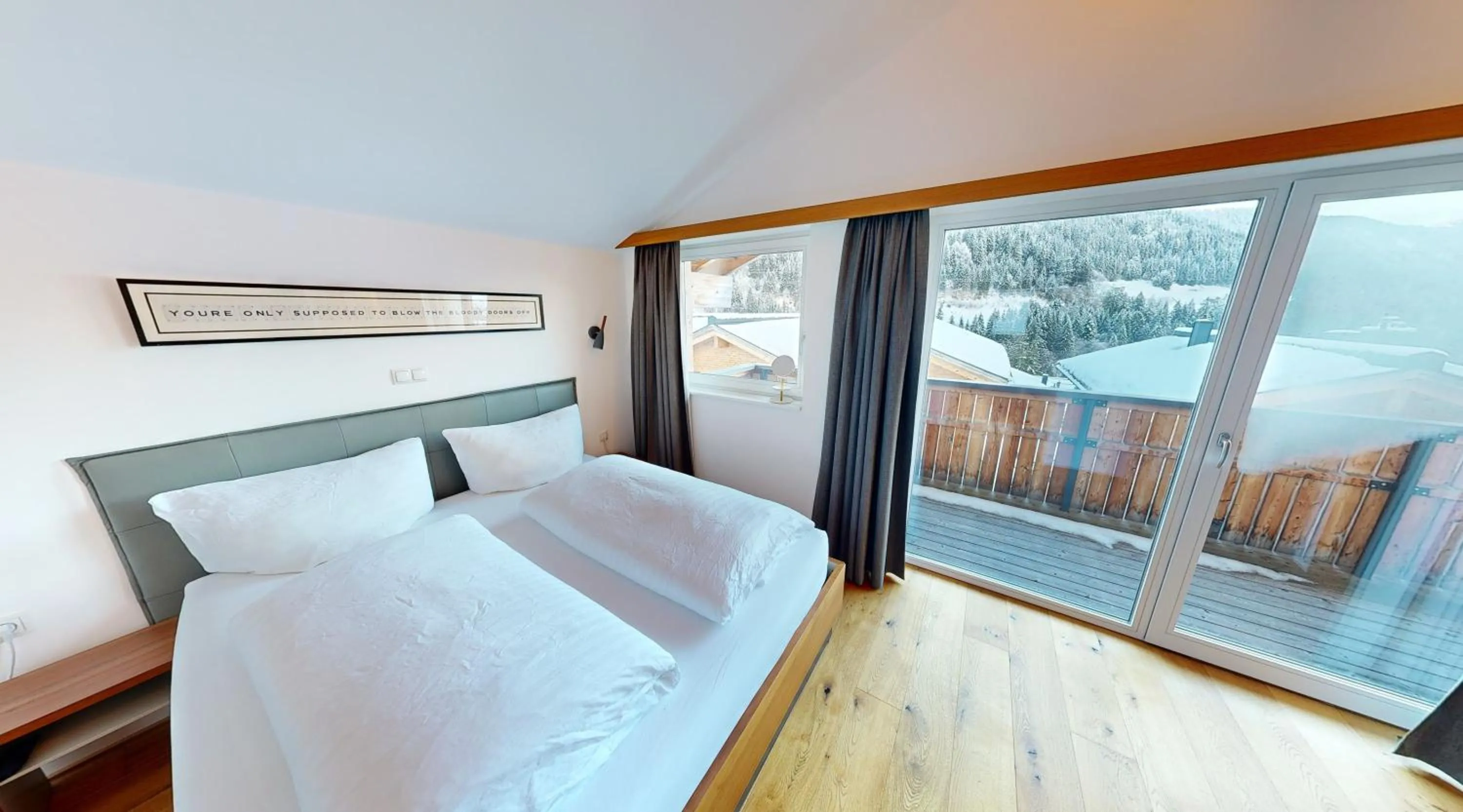 Bed in Arlberg Chalets